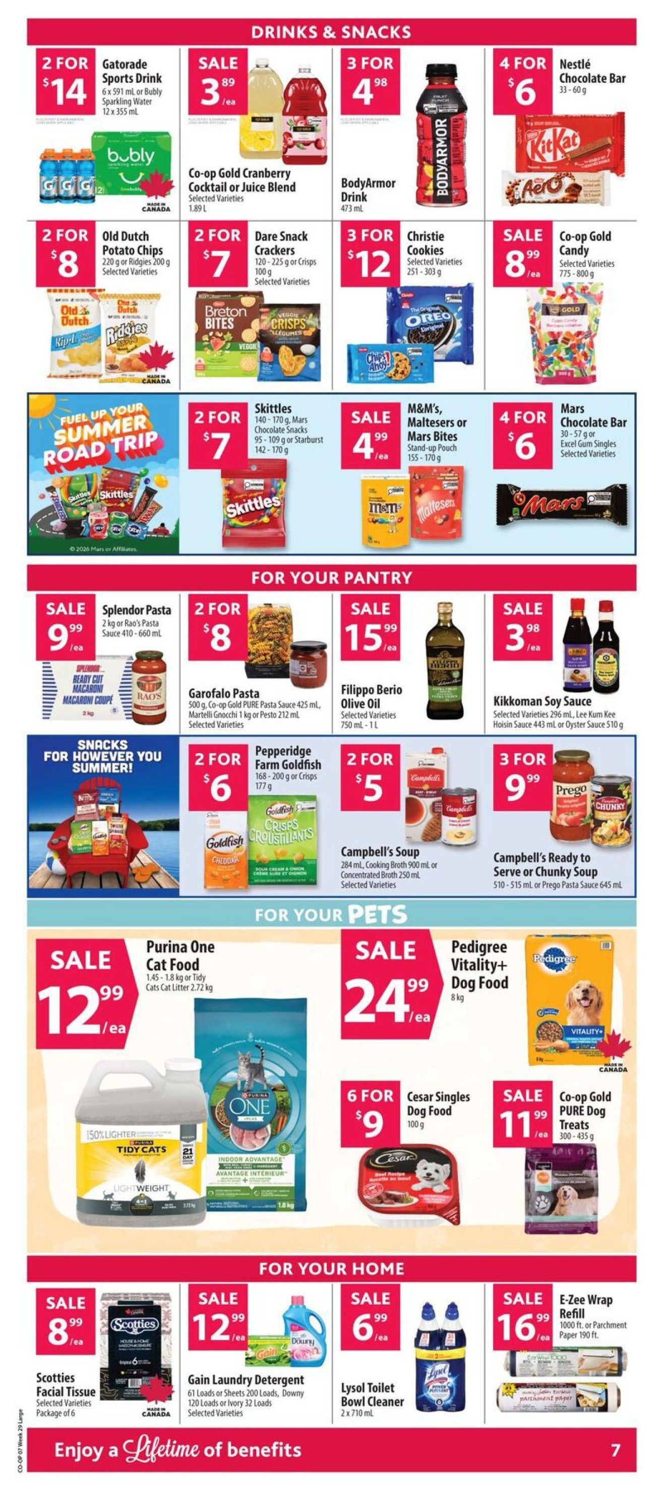 Co-op (West) Food Store Flyer July 16 to 22