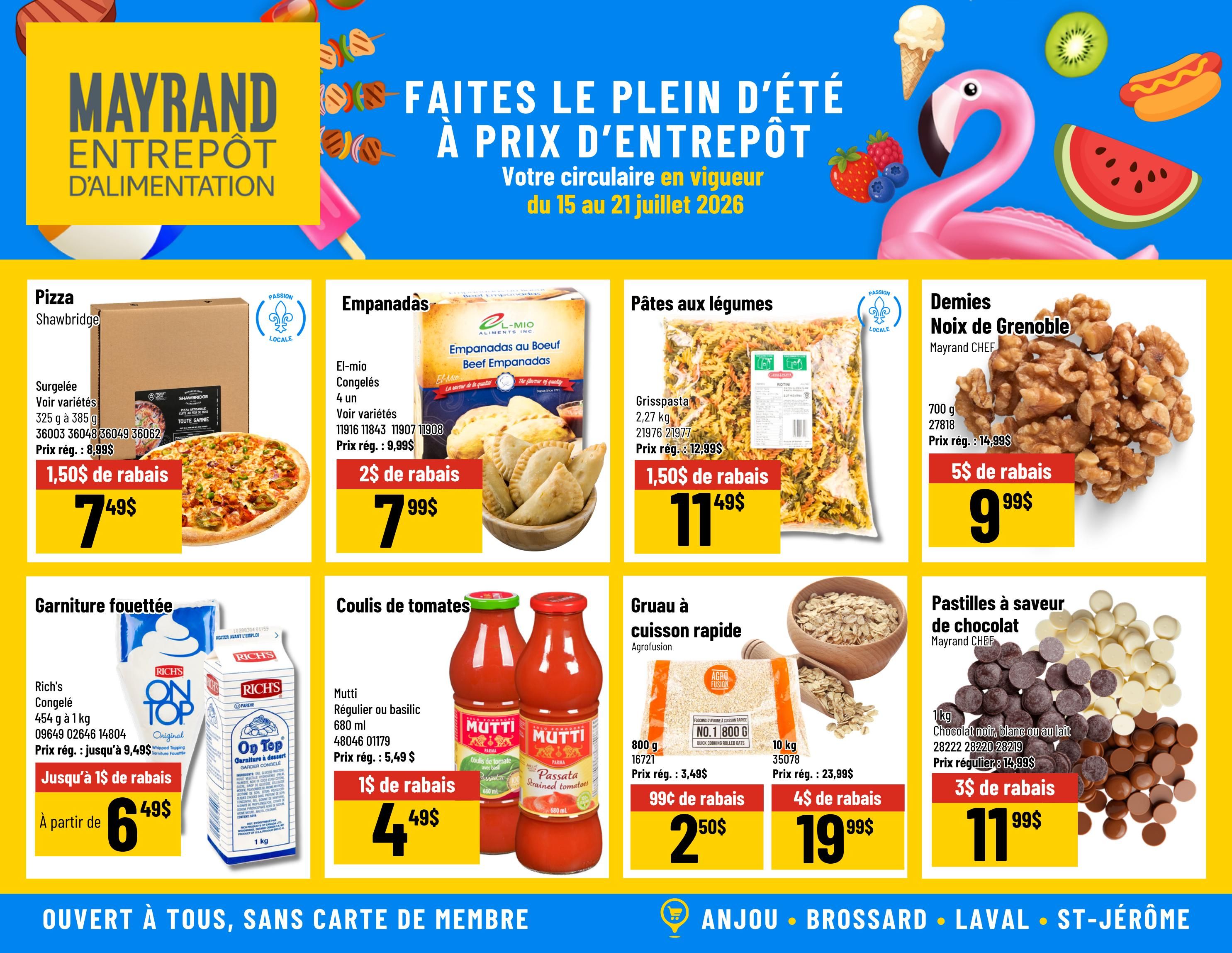Mayrand Flyer July 15 to 21