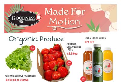 Goodness Me Flyer July 15 to 21