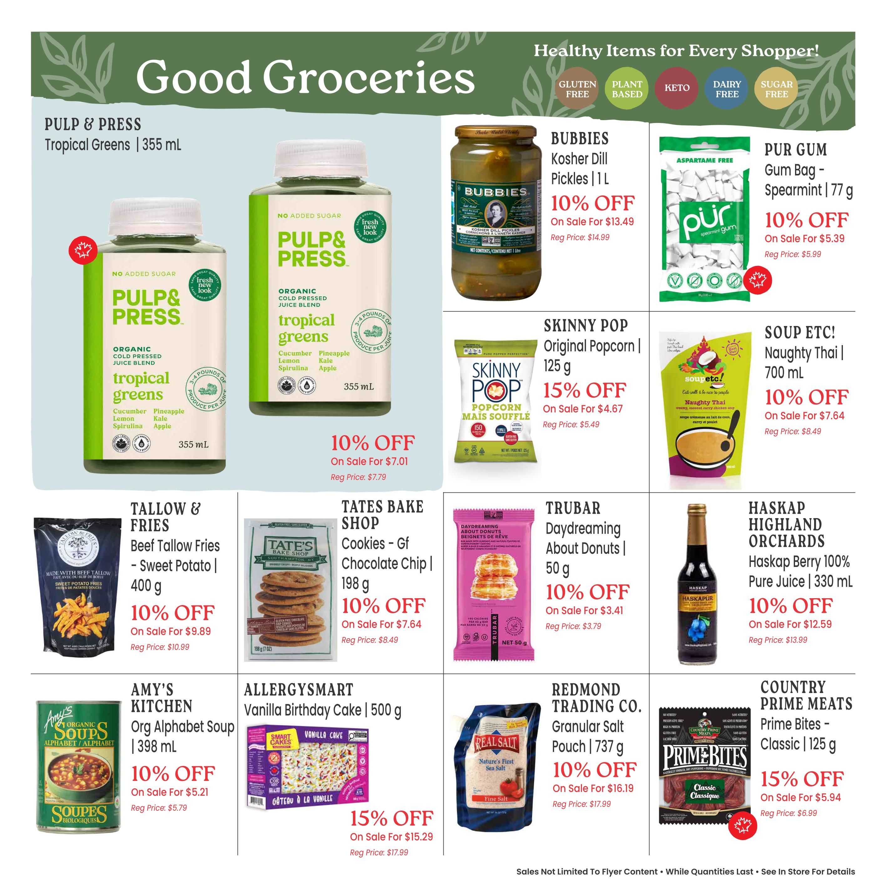 Goodness Me Flyer July 15 to 21