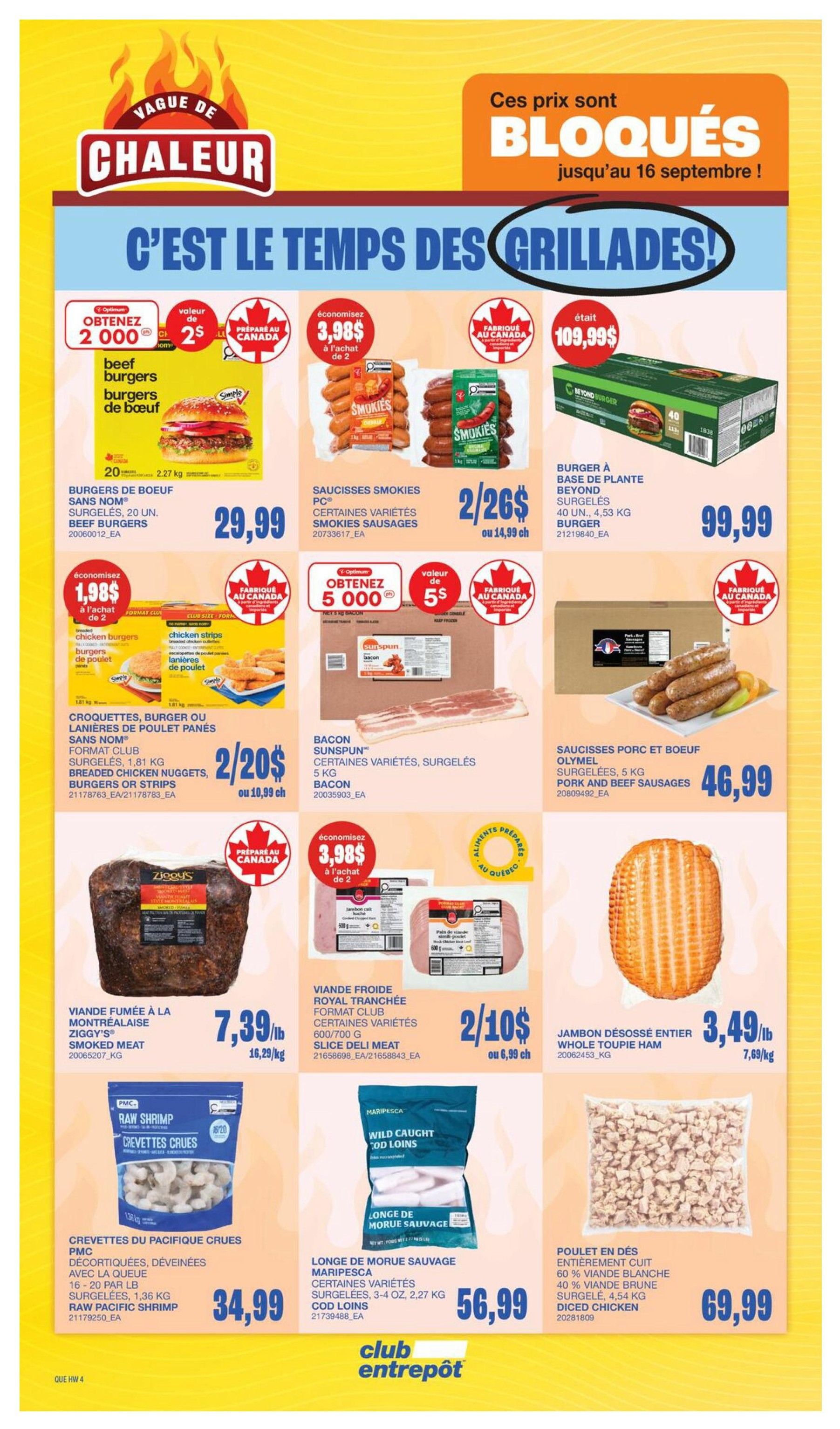 Wholesale Club (QC) Flyer July 16 to 22