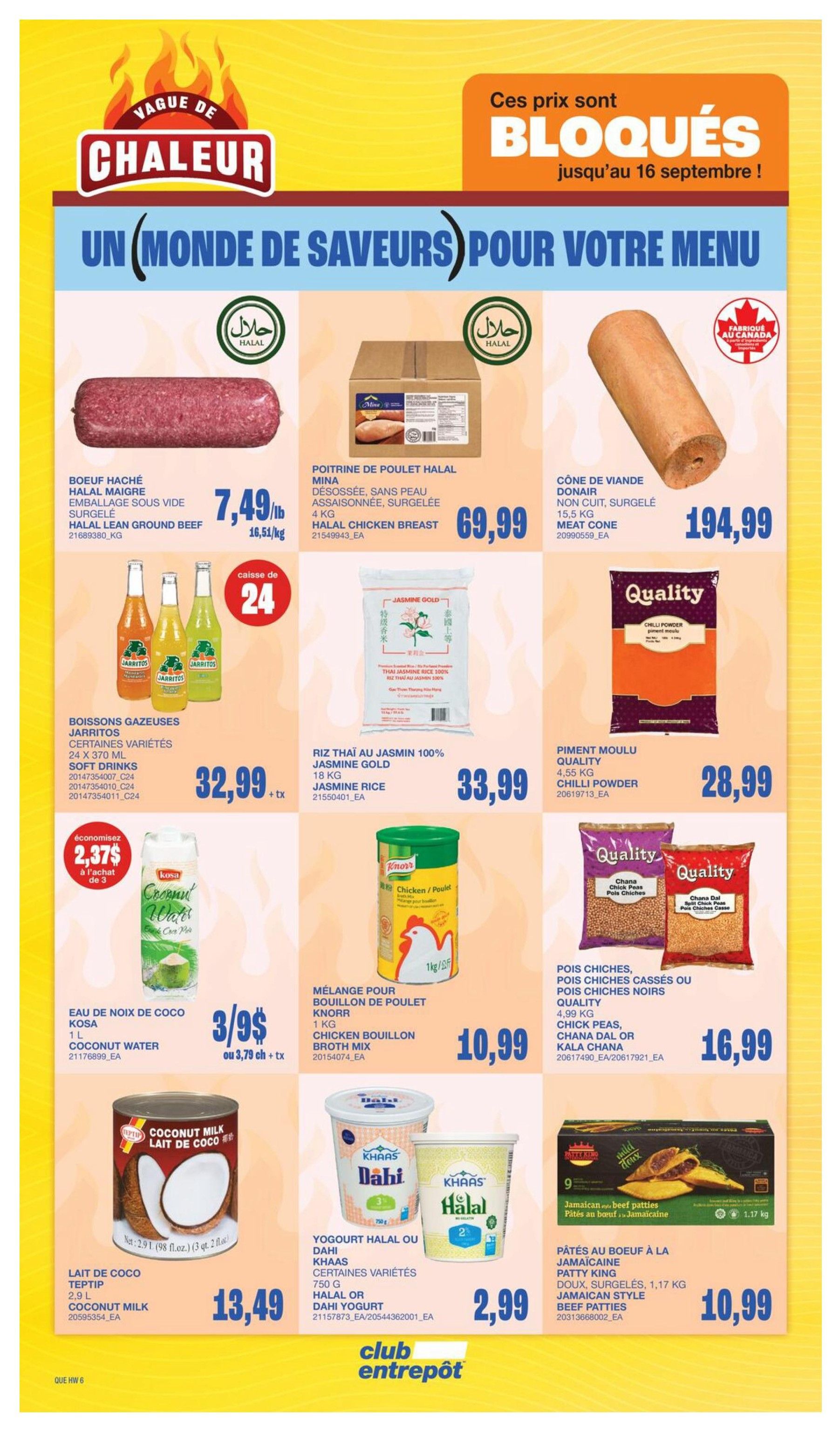 Wholesale Club (QC) Flyer July 16 to 22
