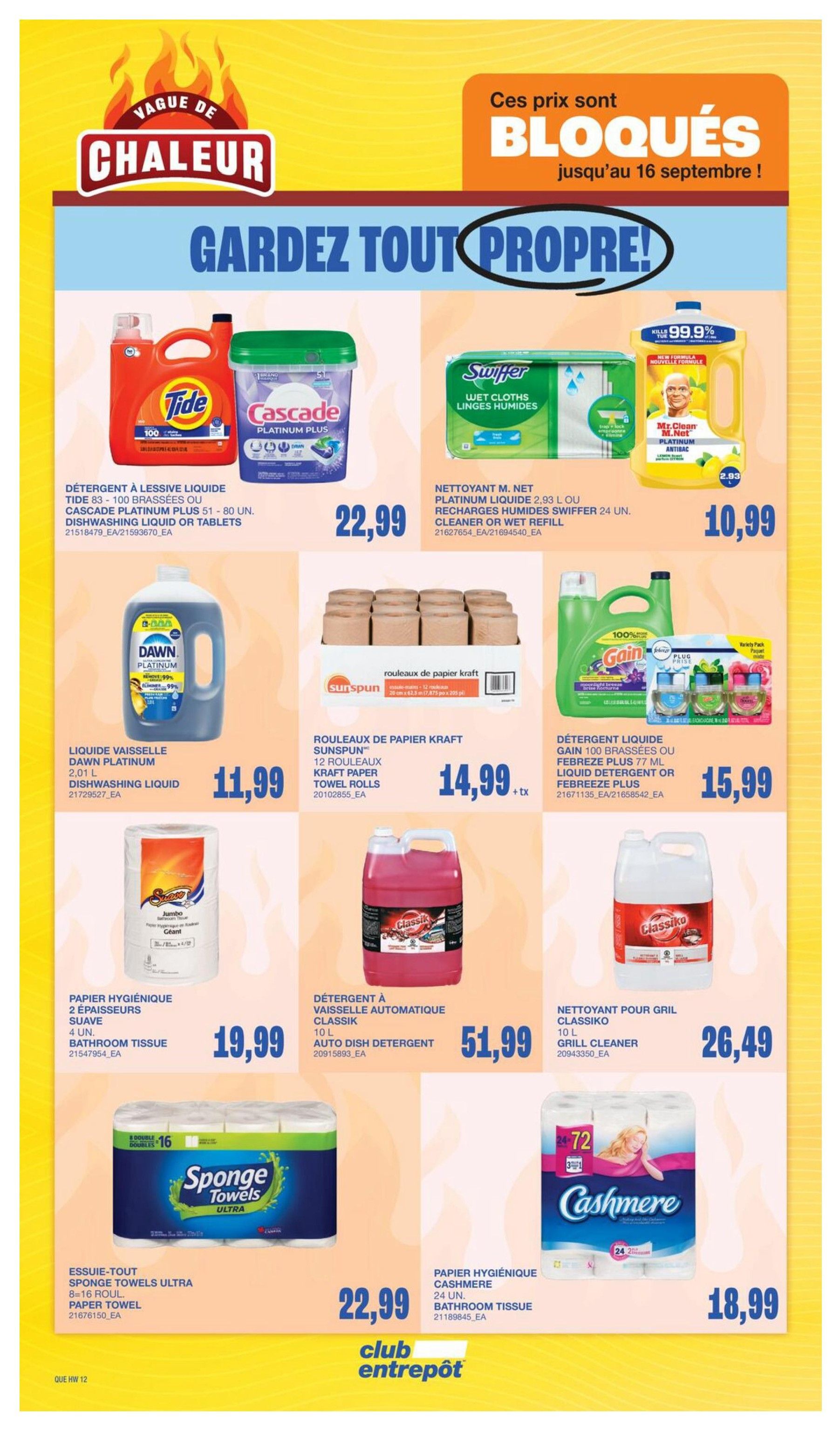Wholesale Club (QC) Flyer July 16 to 22