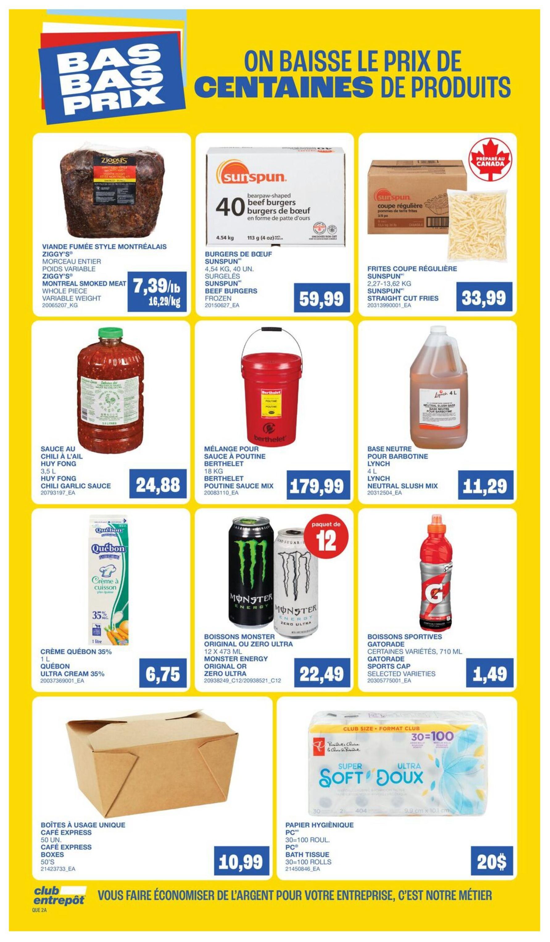 Wholesale Club (QC) Flyer July 16 to 22