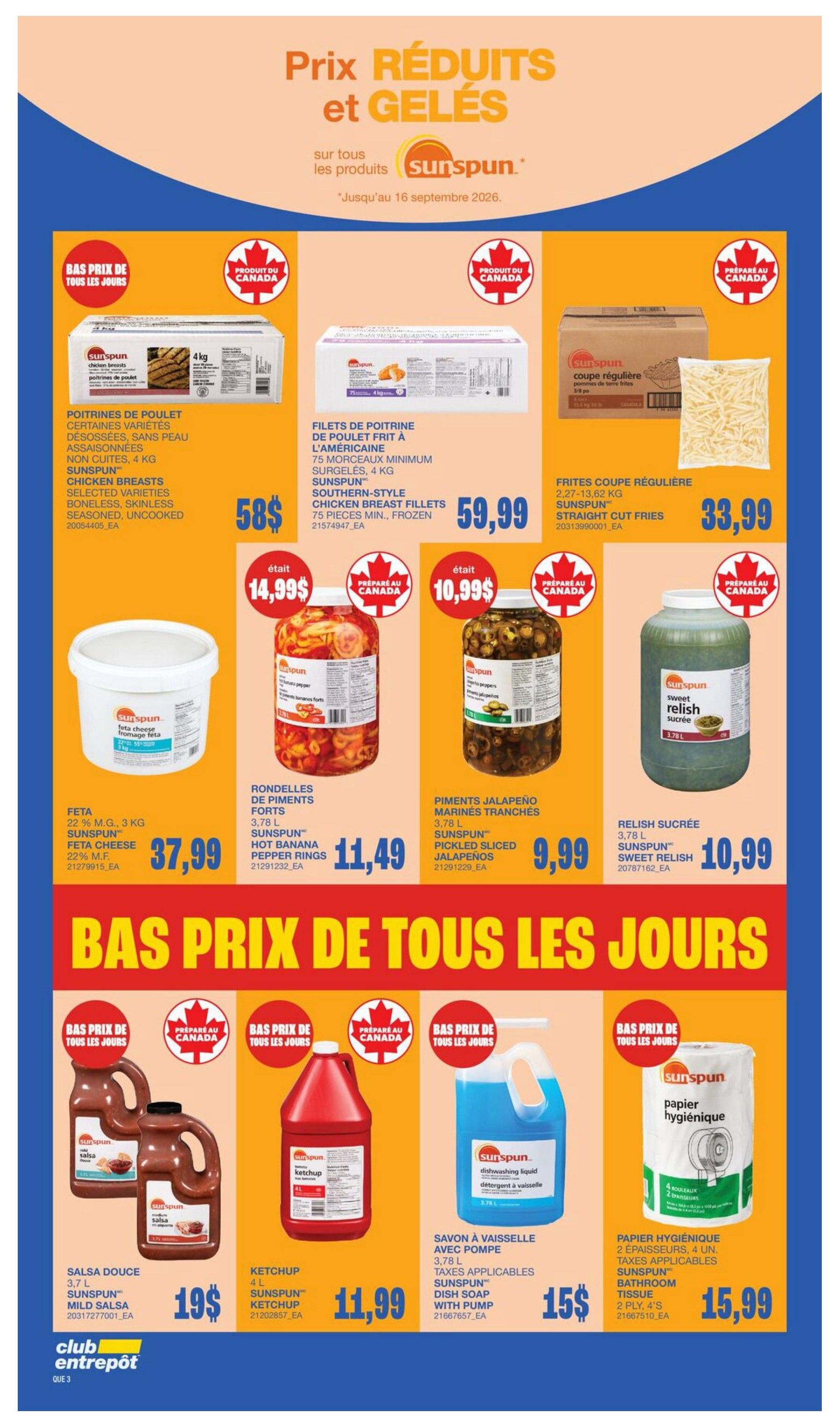 Wholesale Club (QC) Flyer July 16 to 22