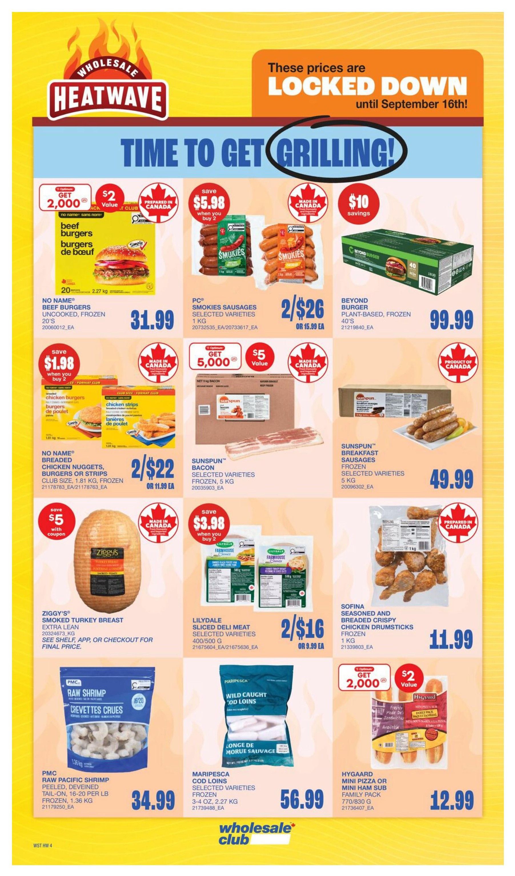 Wholesale Club (West) Flyer July 16 to 22
