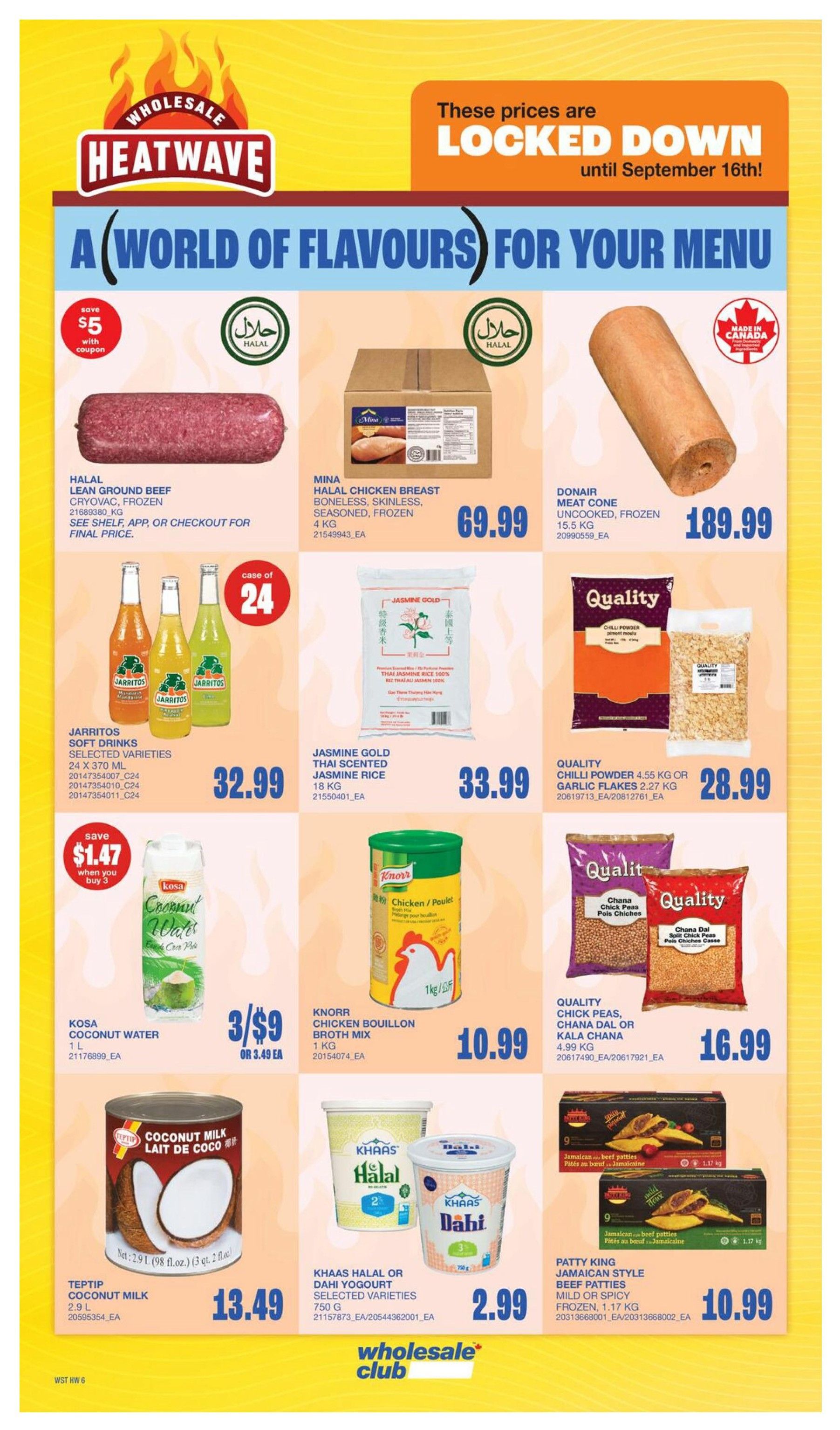 Wholesale Club (West) Flyer July 16 to 22