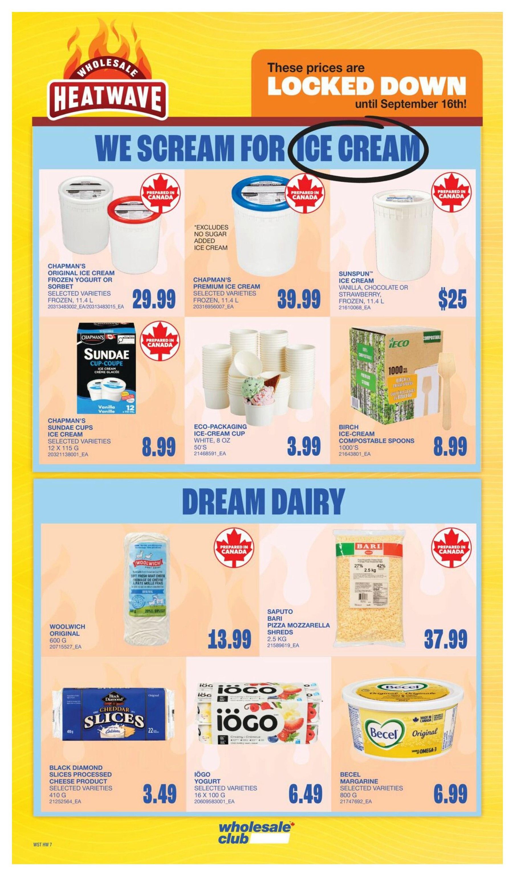 Wholesale Club (West) Flyer July 16 to 22