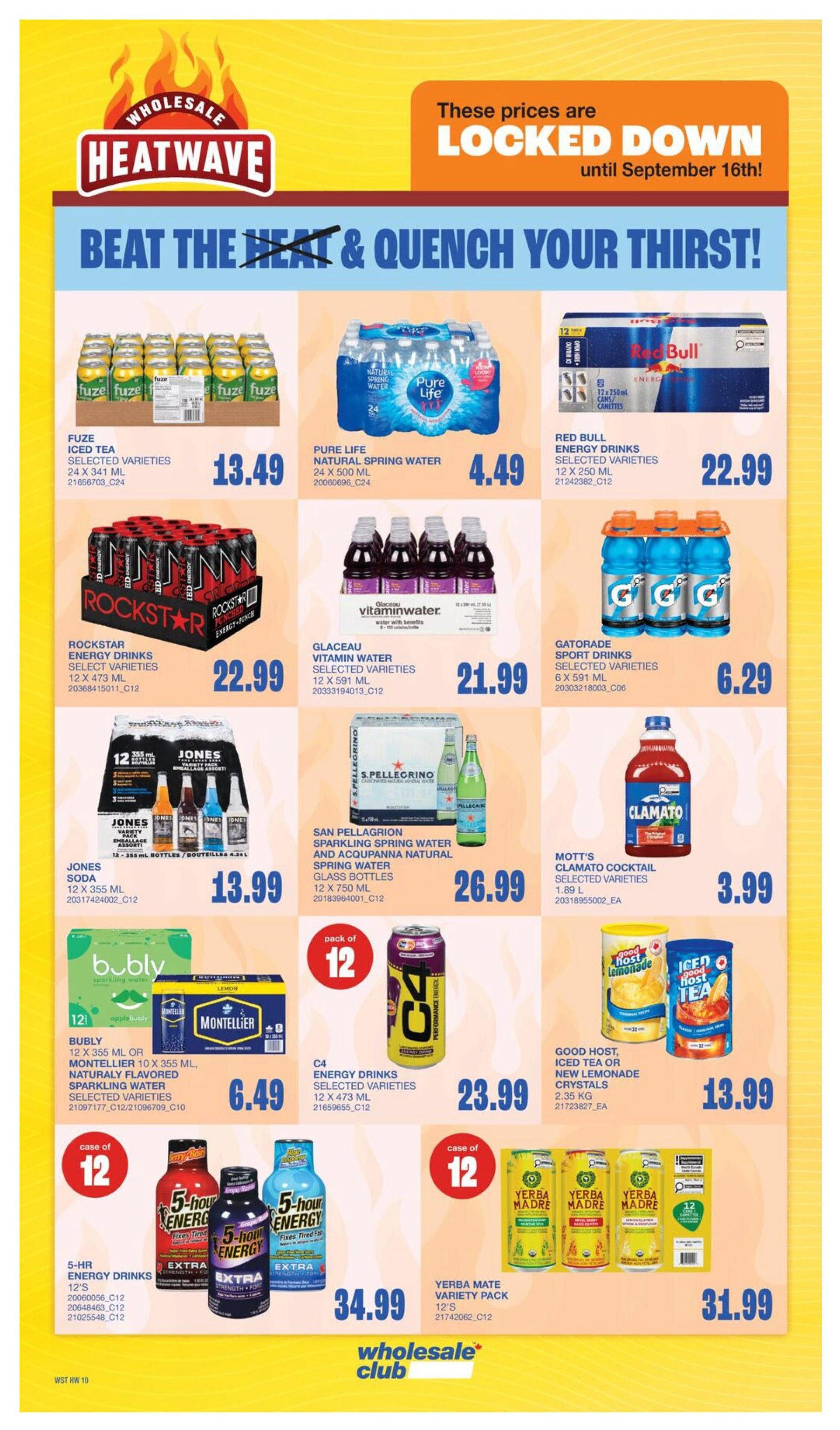 Wholesale Club (West) Flyer July 16 to 22
