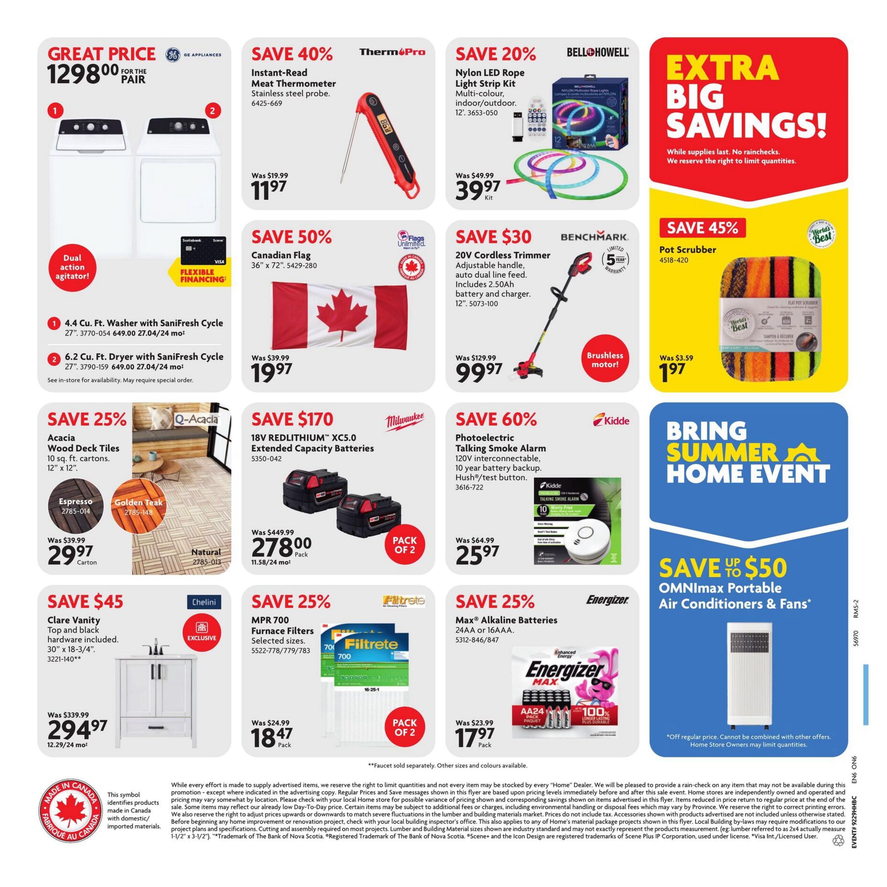Home Hardware Building Centre (ON) Flyer July 16 to 29