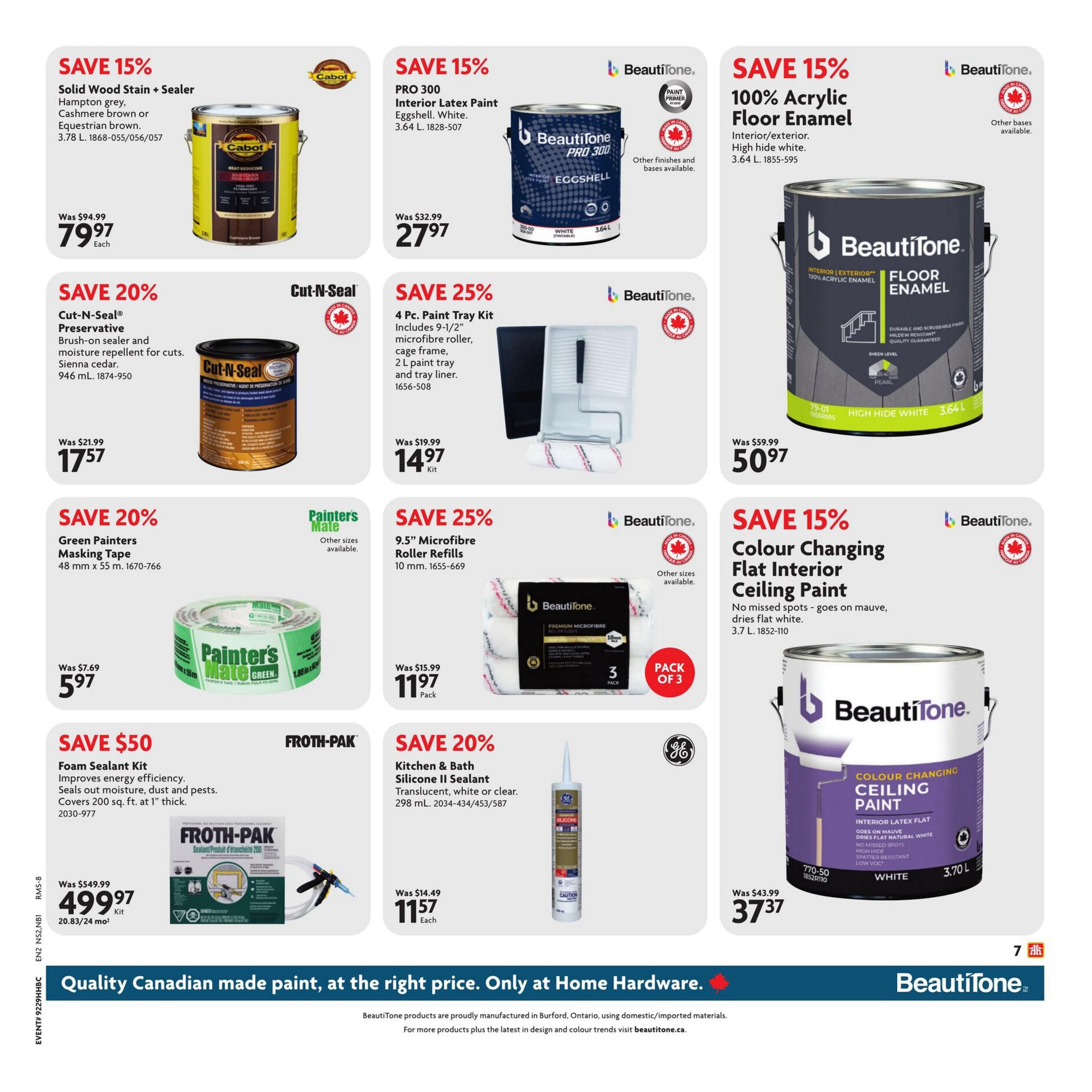 Home Hardware Building Centre (Atlantic) Flyer July 16 to 29