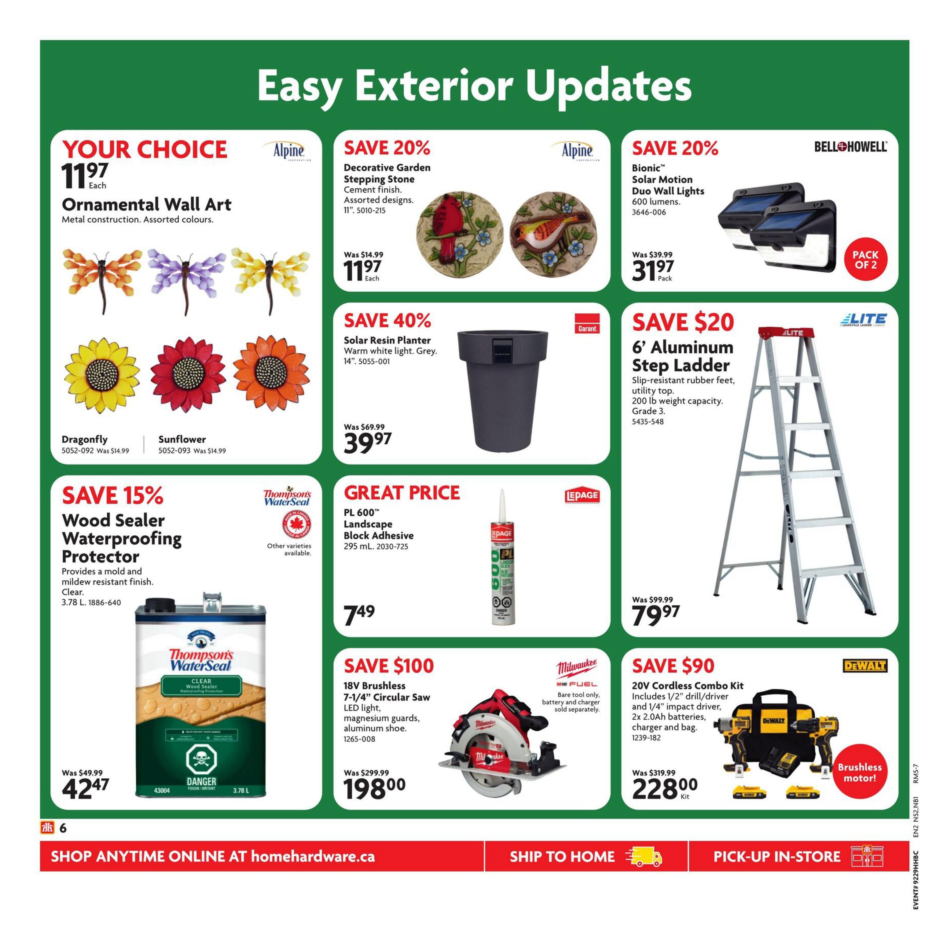 Home Hardware Building Centre (Atlantic) Flyer July 16 to 29