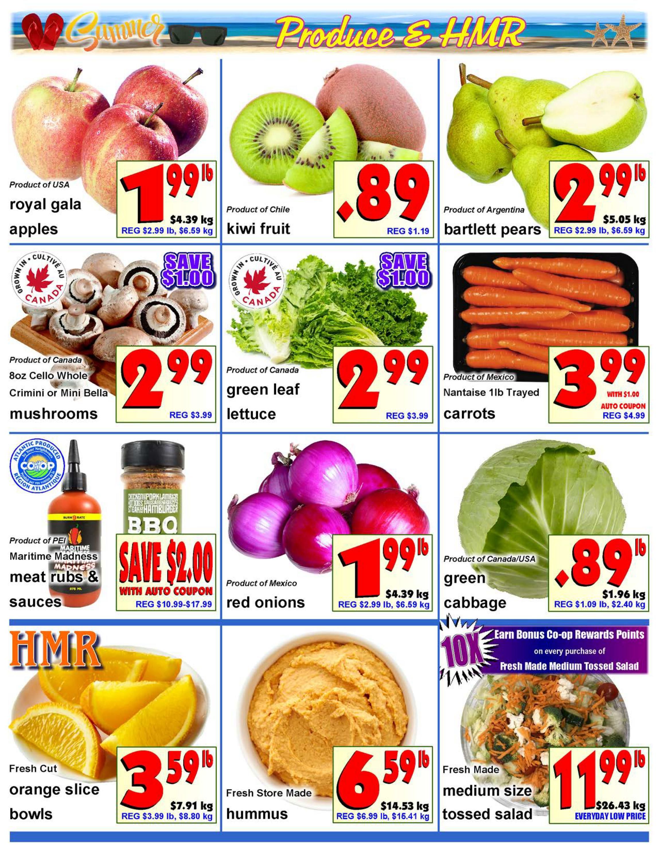 Fredericton Co-op Flyer July 16 to 22