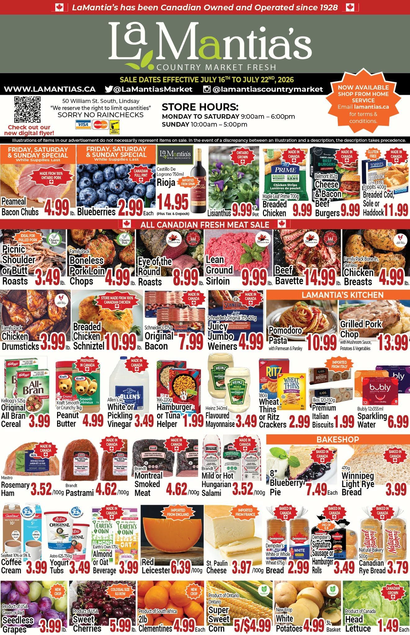 LaMantia's Flyer July 16 to 22