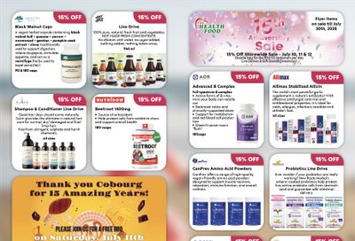 TNS Health Food Flyer July 10 to 30