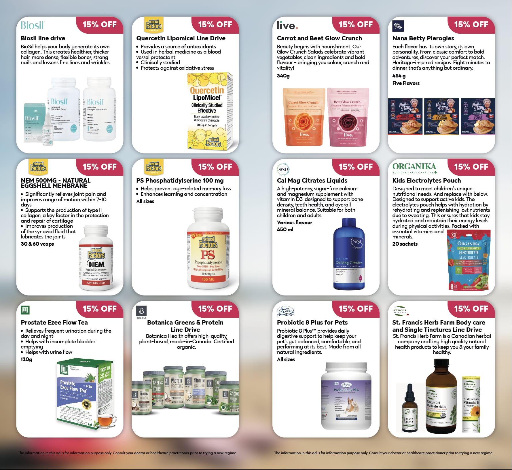 TNS Health Food Flyer July 10 to 30