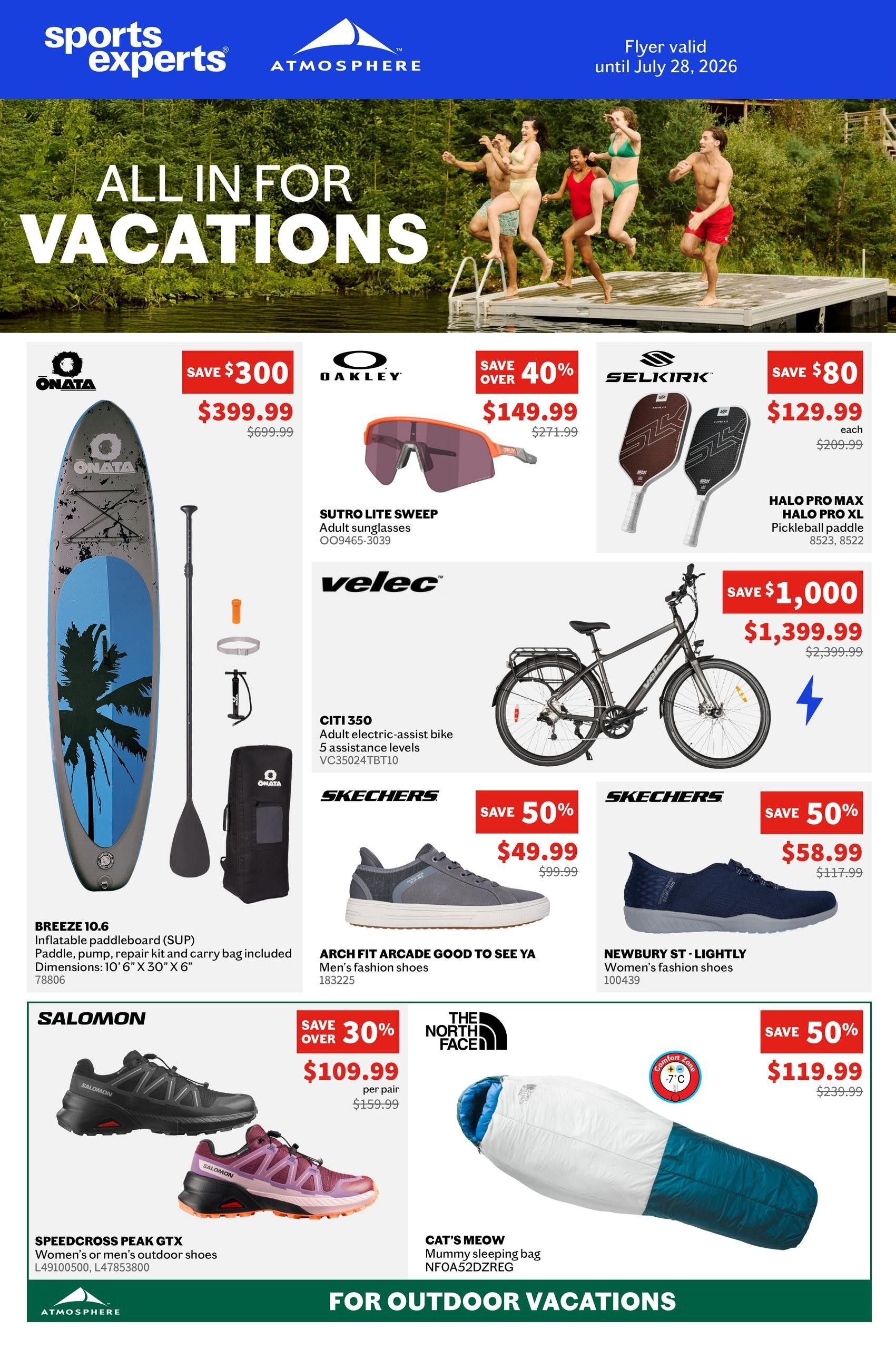 Sports Experts Flyer July 15 to 28