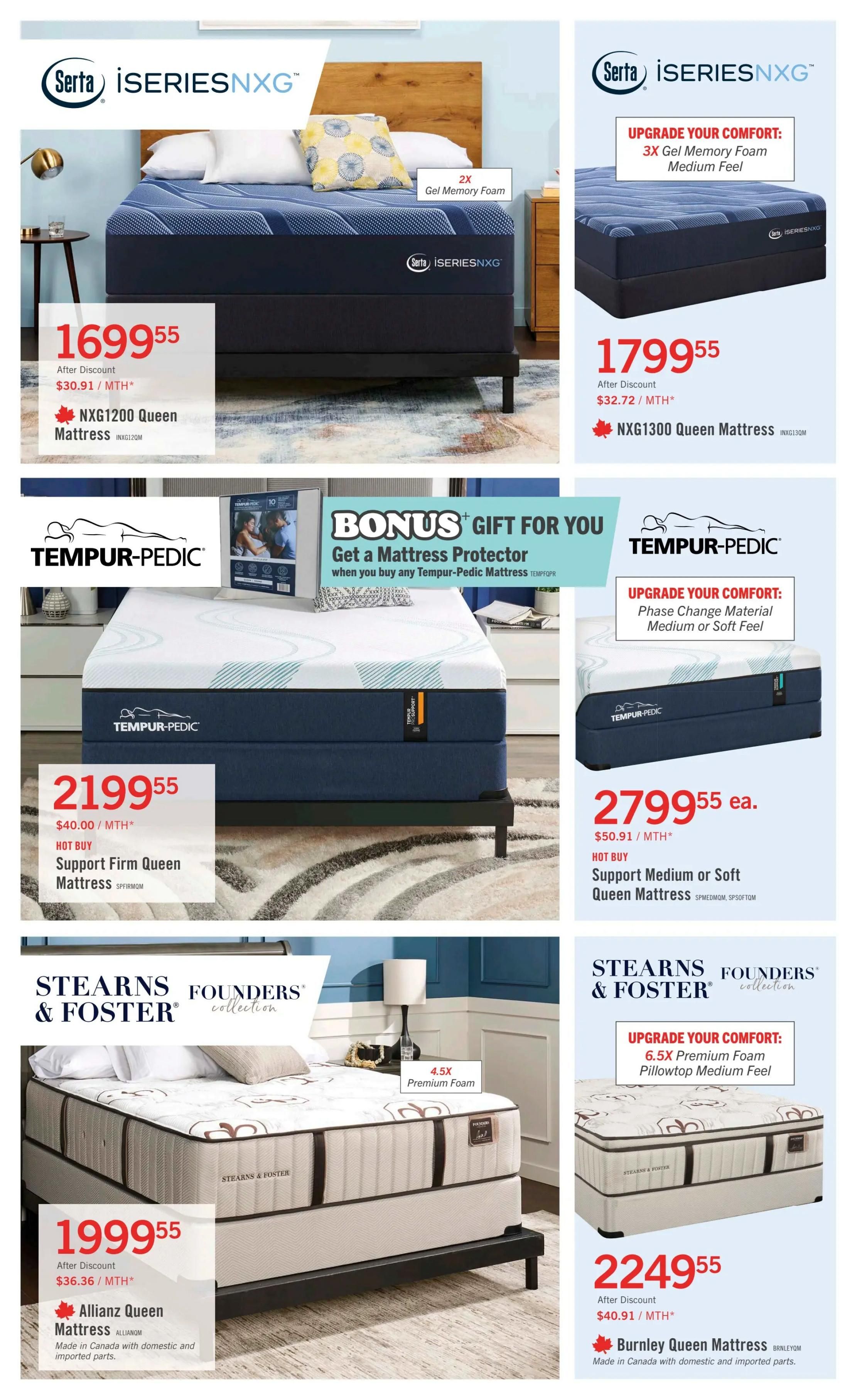 The Brick Mattress Store Flyer July 16 to 29