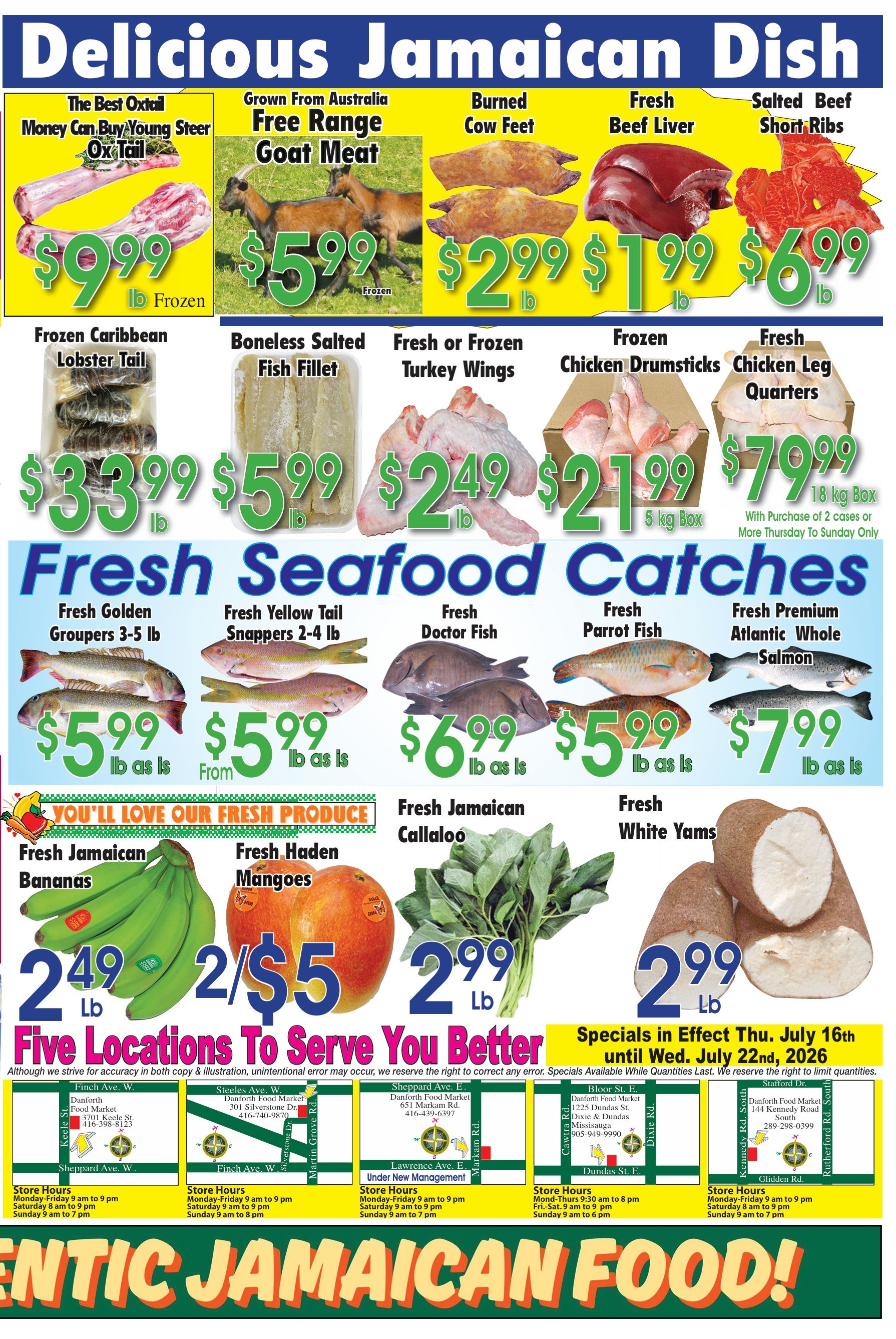 Danforth Food Market Flyer July 16 to 22