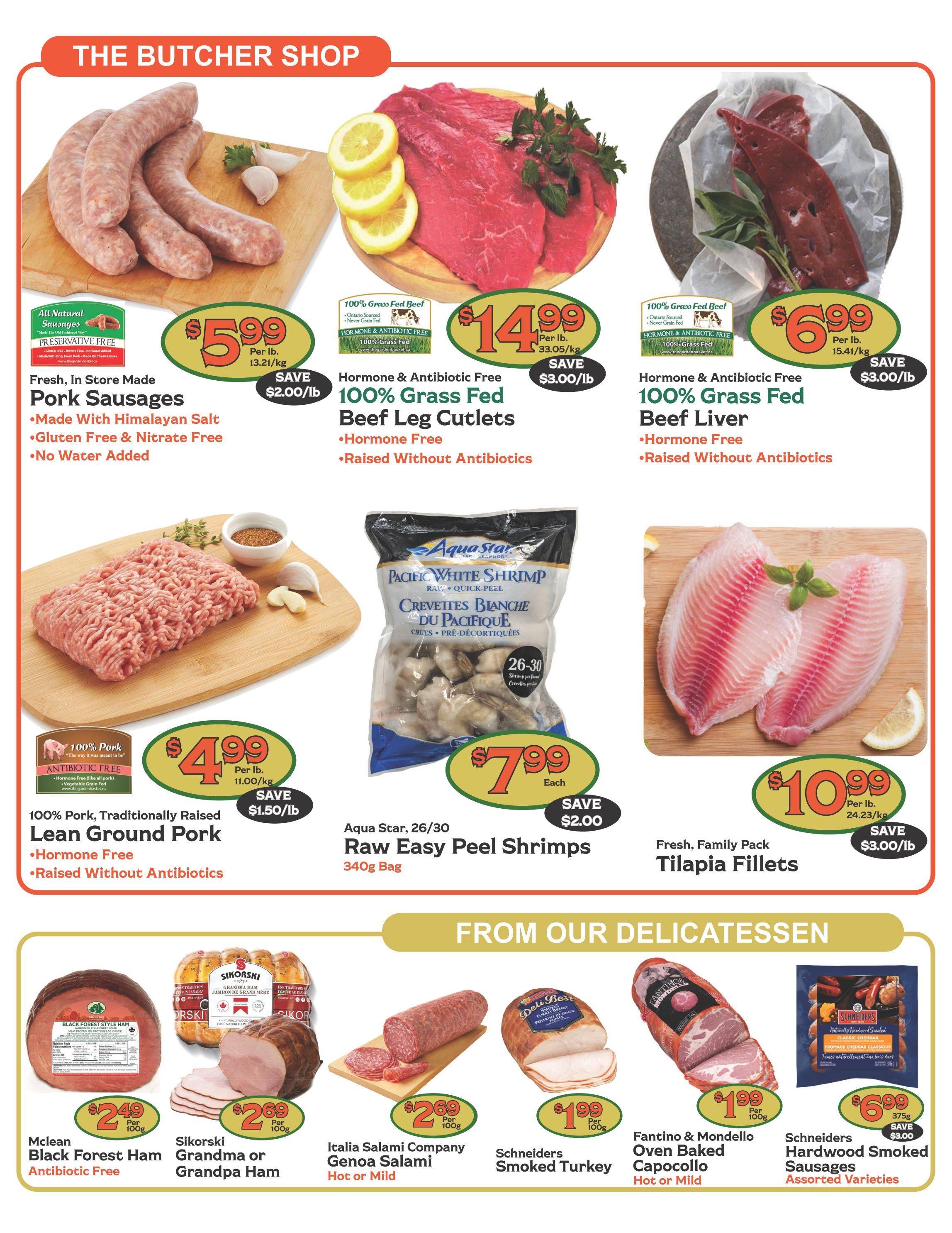 The Garden Basket Flyer July 16 to 22