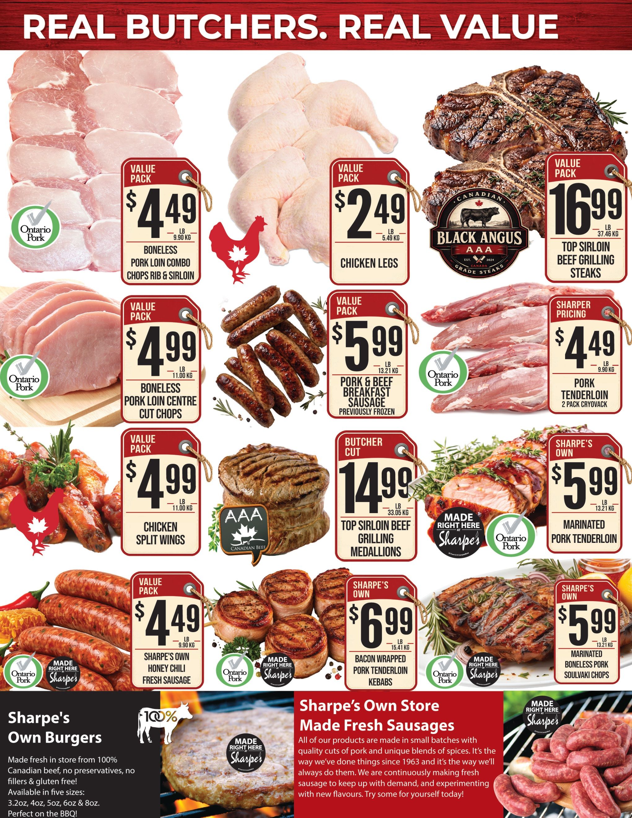 Sharpe's Food Market Flyer July 16 to 22