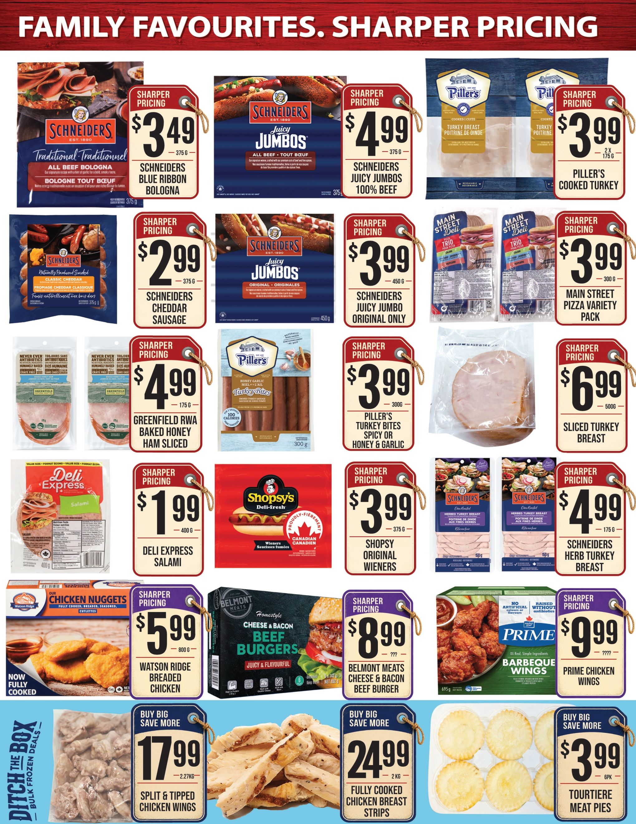 Sharpe's Food Market Flyer July 16 to 22