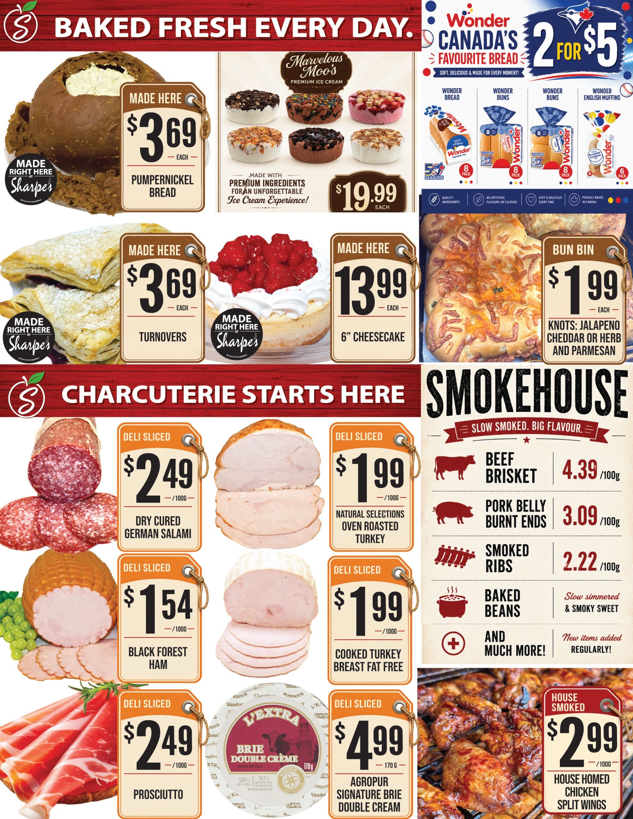 Sharpe's Food Market Flyer July 16 to 22