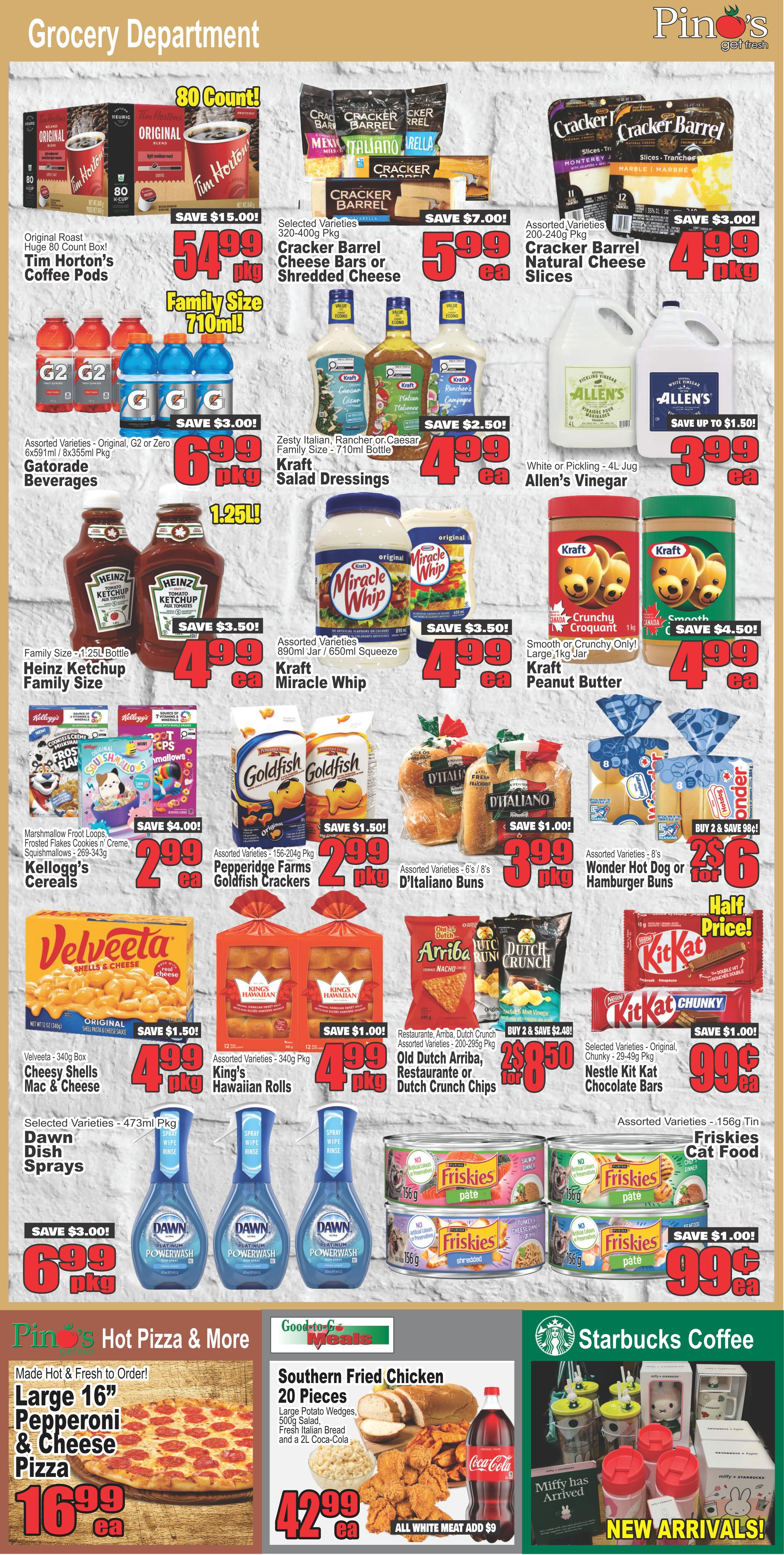 Pino's Flyer July 16 to 22