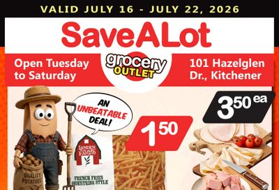 SaveALot Grocery Outlet Flyer July 16 to 22