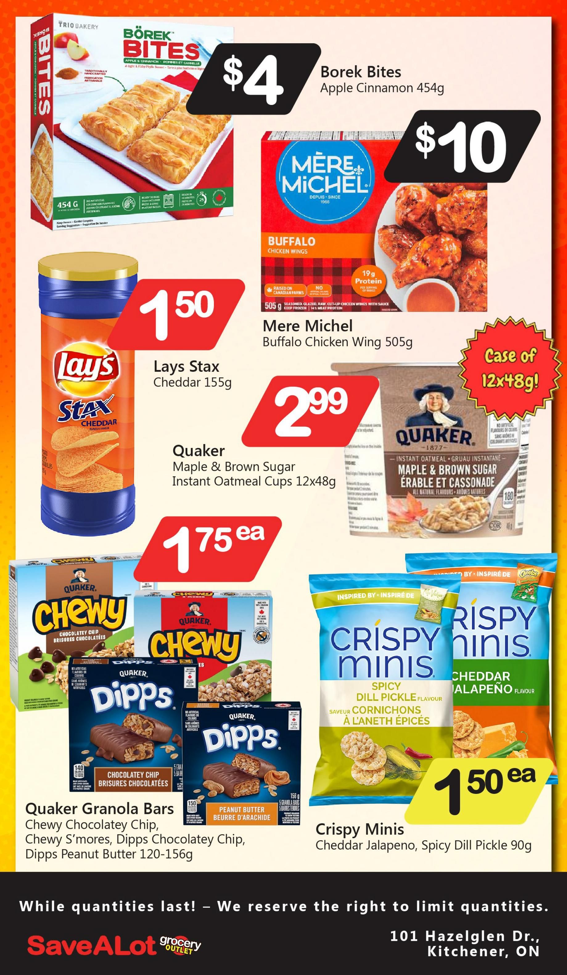 SaveALot Grocery Outlet Flyer July 16 to 22