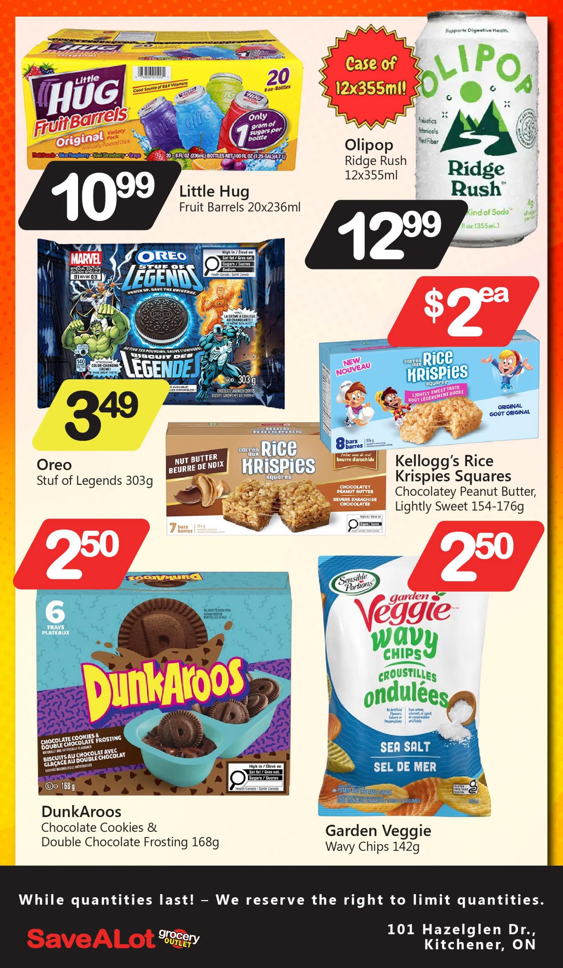 SaveALot Grocery Outlet Flyer July 16 to 22