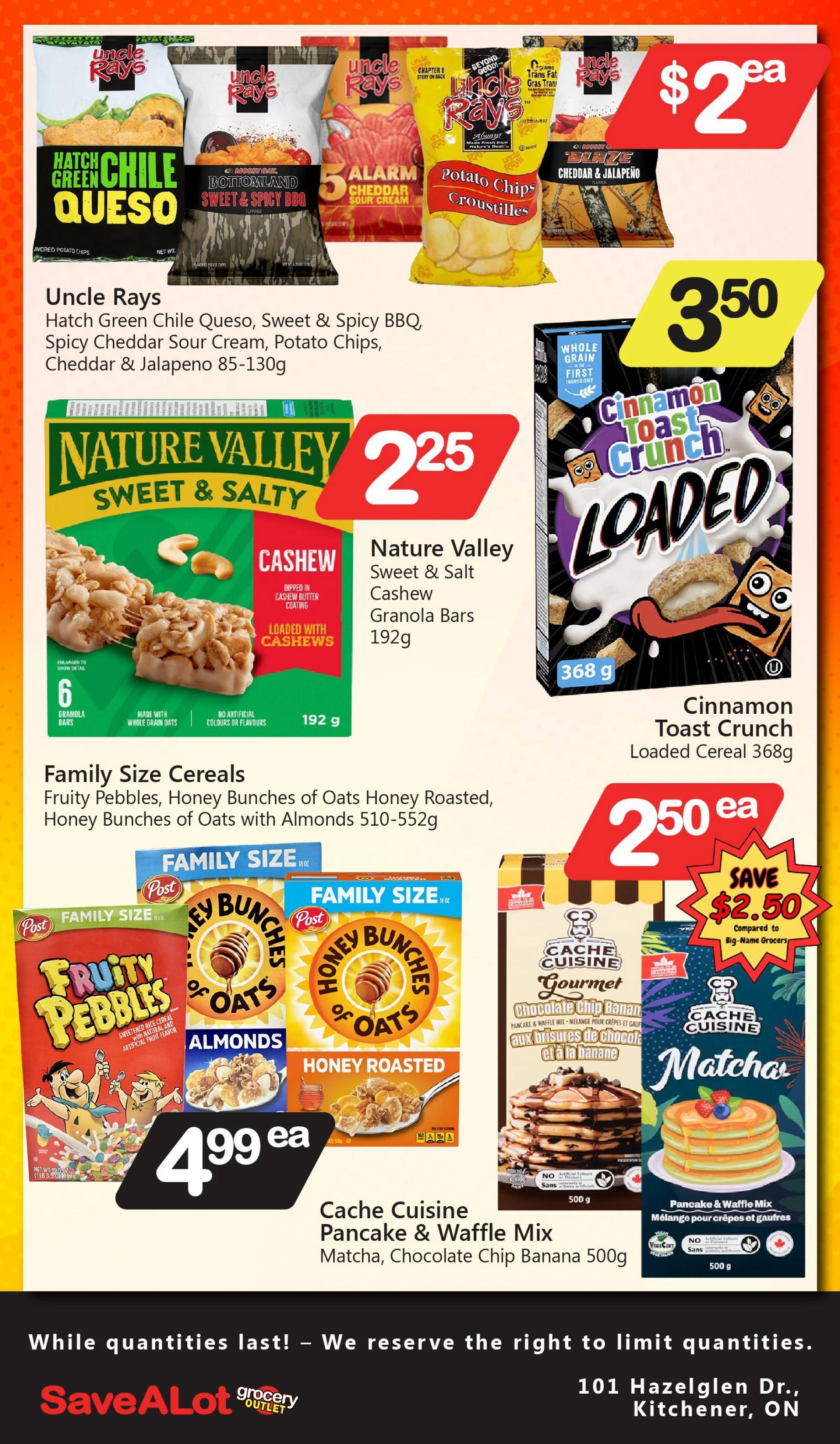 SaveALot Grocery Outlet Flyer July 16 to 22