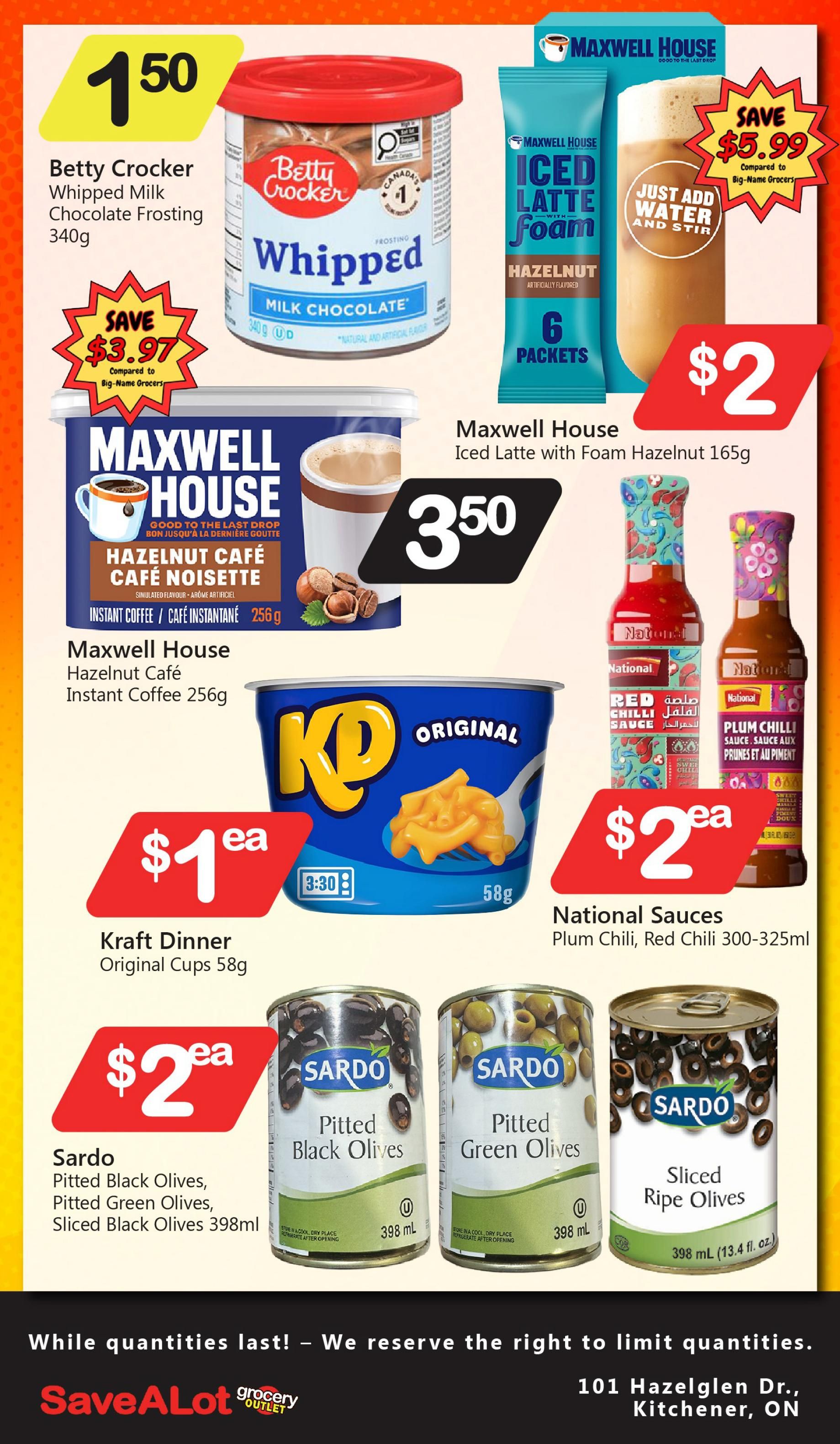 SaveALot Grocery Outlet Flyer July 16 to 22