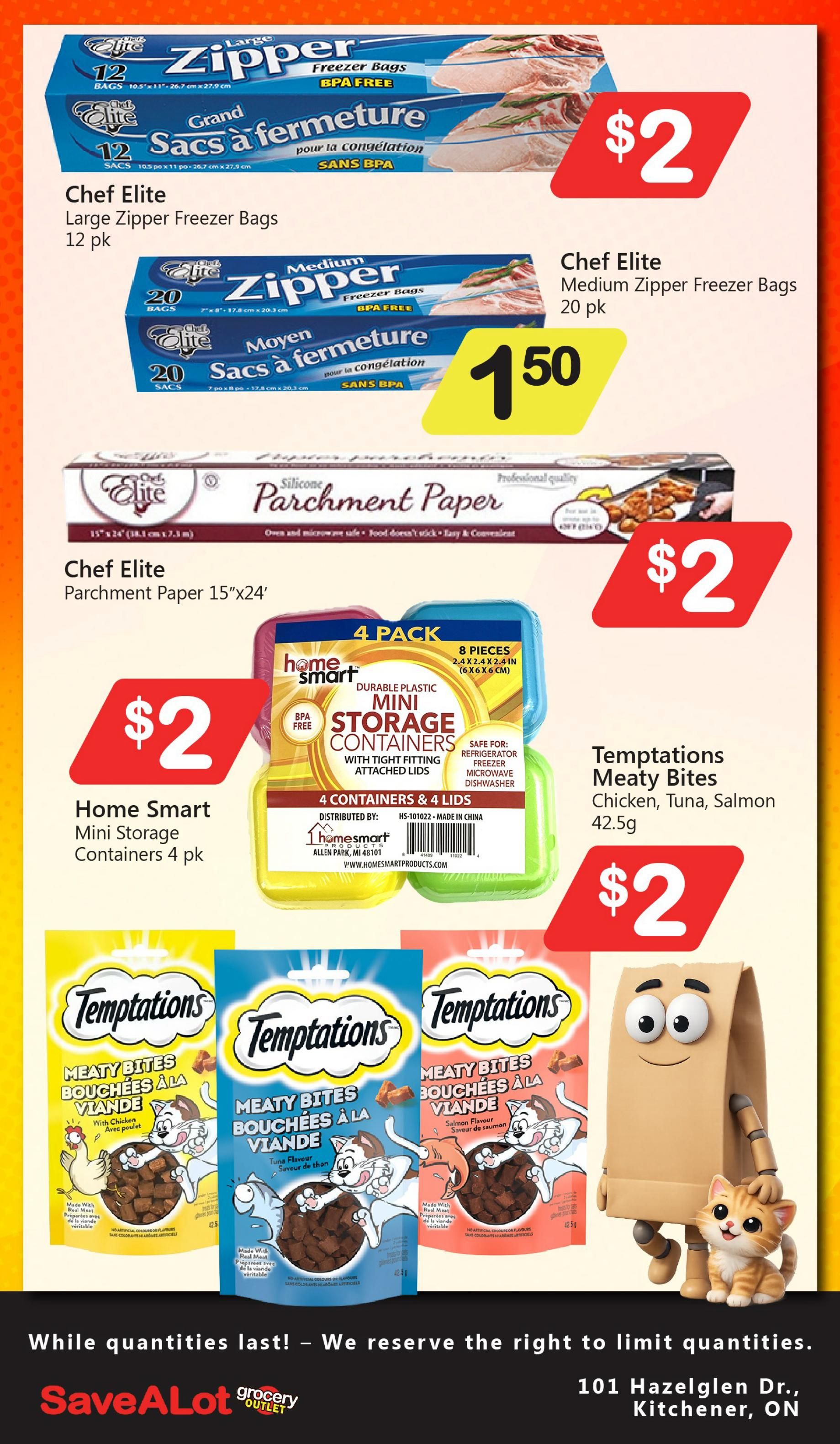 SaveALot Grocery Outlet Flyer July 16 to 22