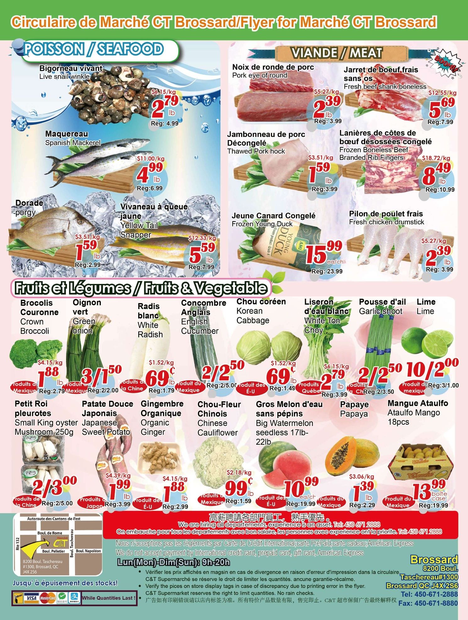 Marche C&T (Brossard) Flyer July 16 to 22