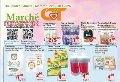 Marche C&T (Pierrefonds) Flyer July 16 to 22
