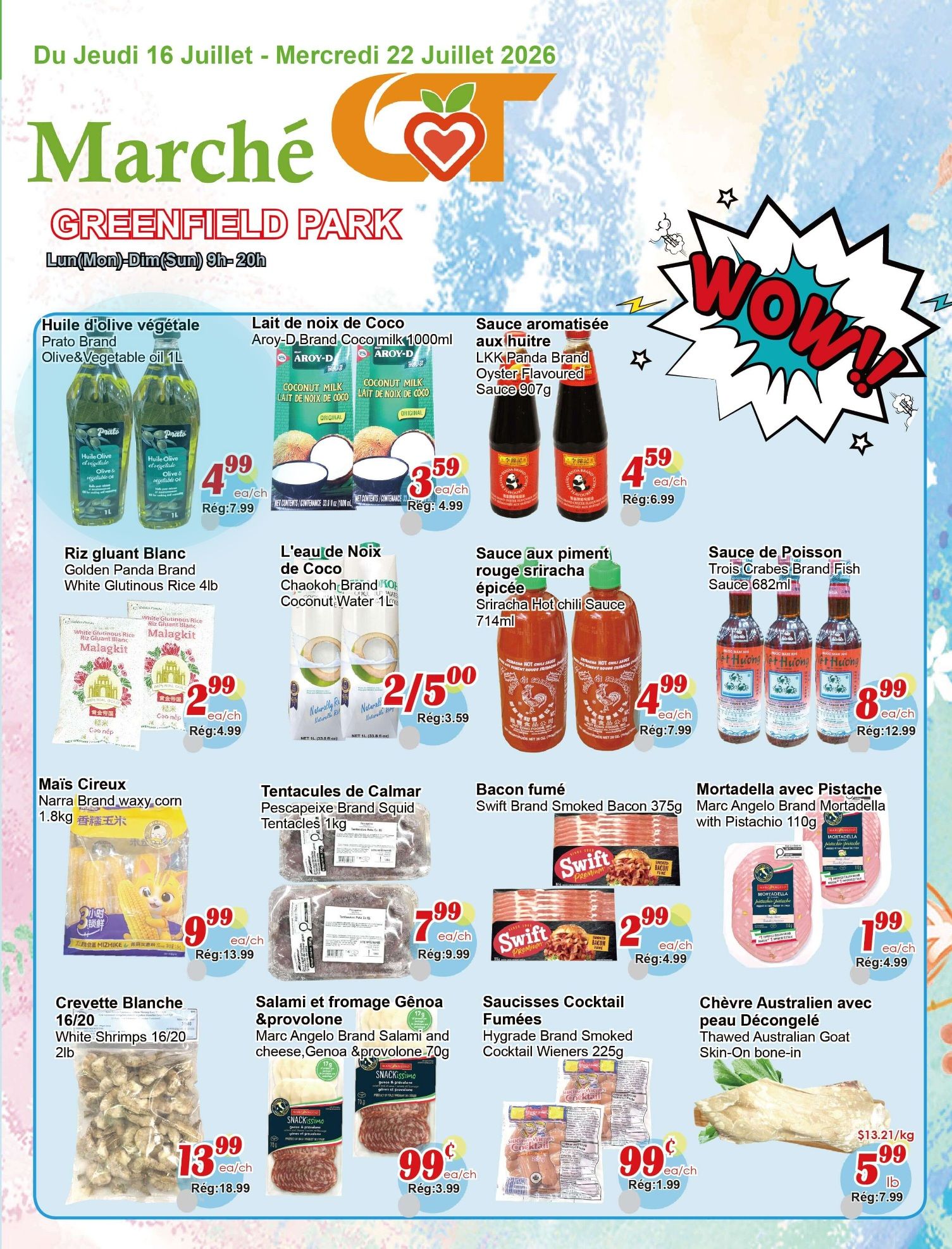 Marche C&T (Greenfield Park) Flyer July 16 to 22