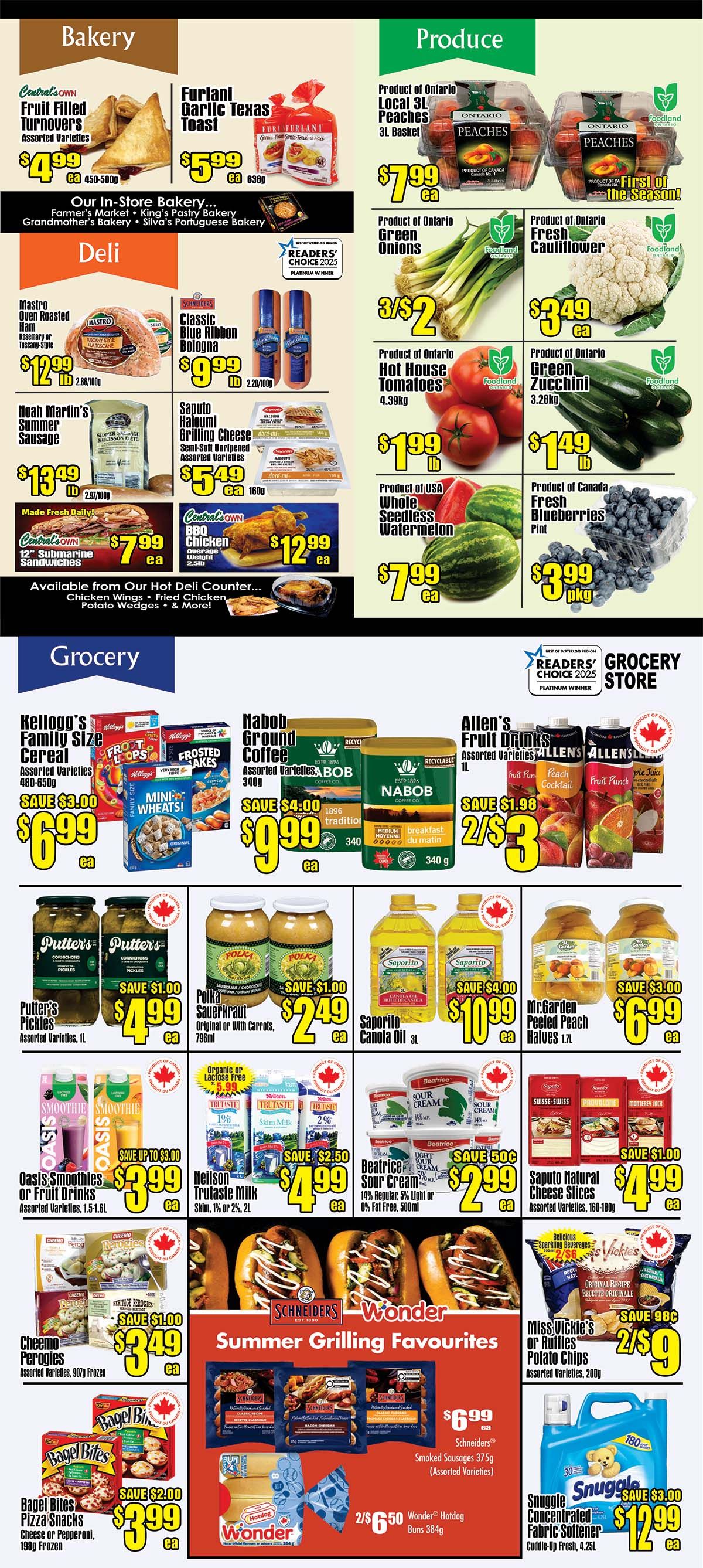 Central Fresh Market Flyer July 16 to 23
