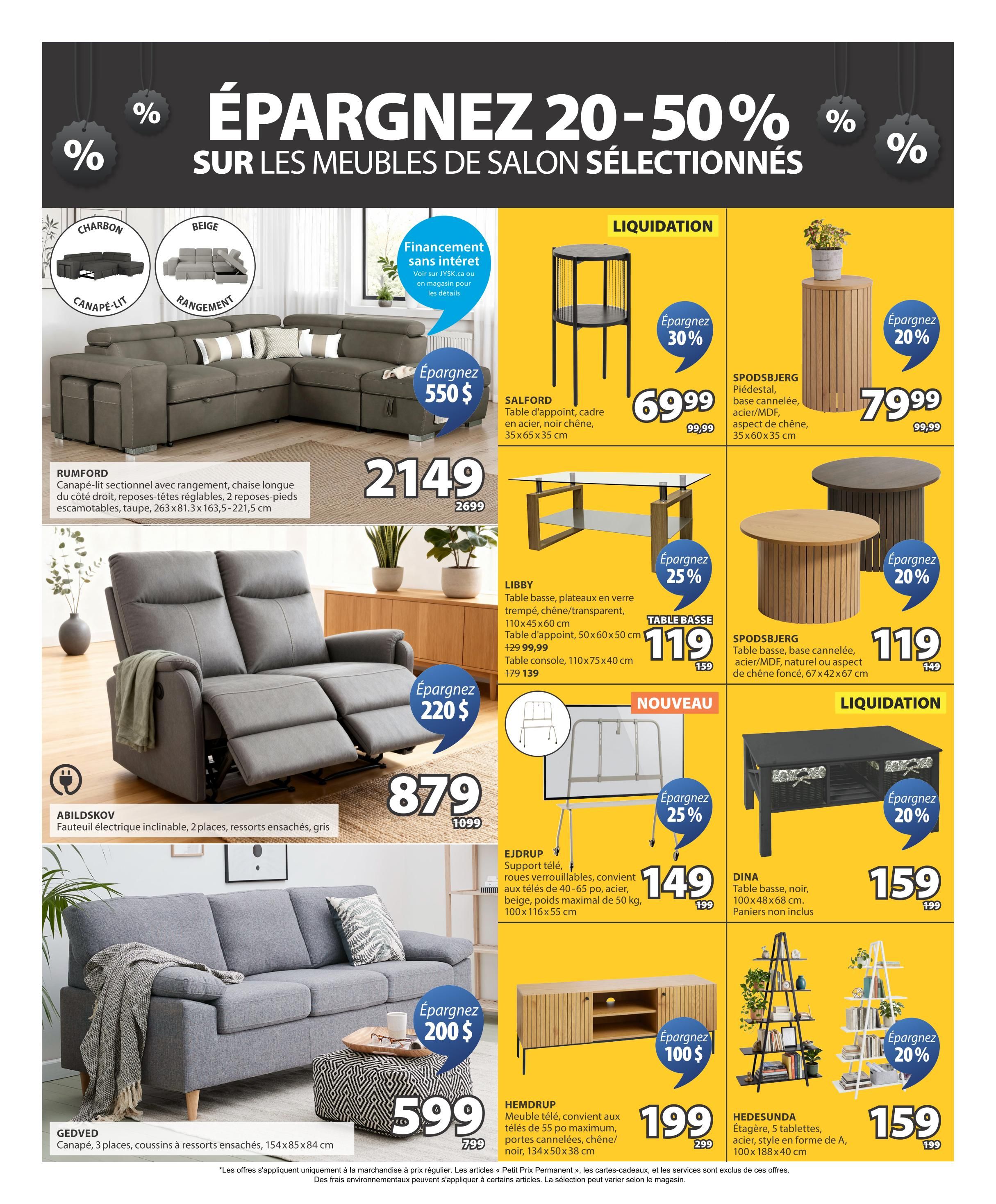 JYSK (QC) Flyer July 16 to 29