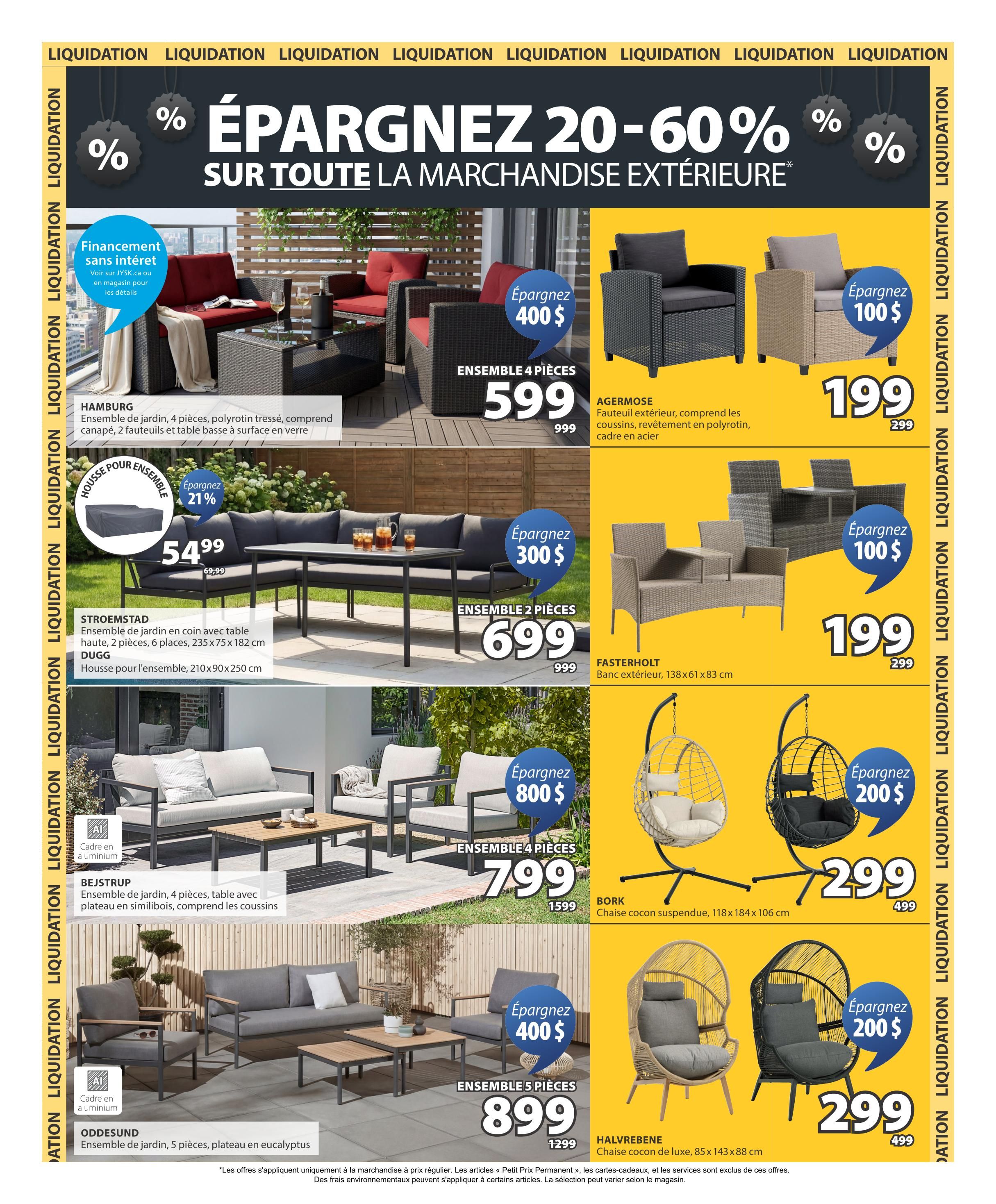 JYSK (QC) Flyer July 16 to 29