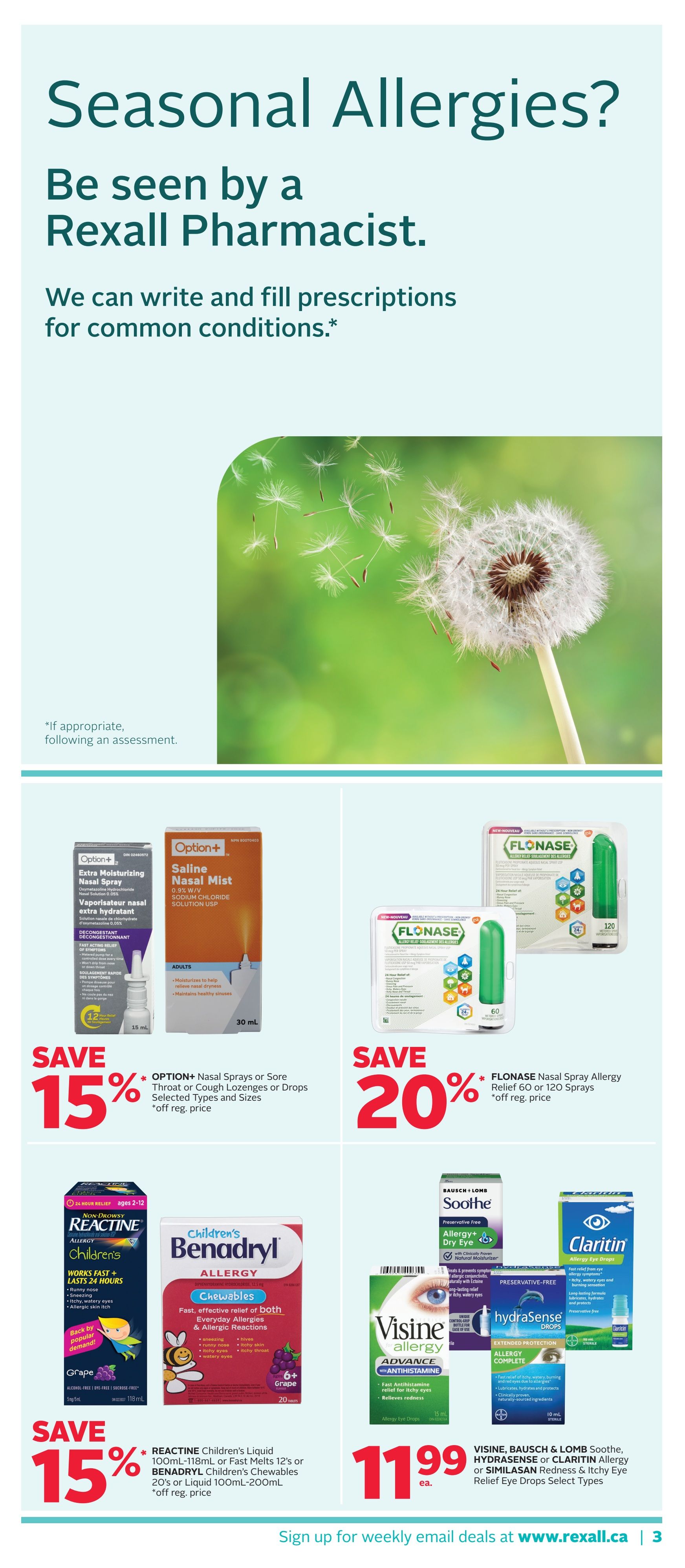 Rexall (MB & SK) Flyer July 17 to 23
