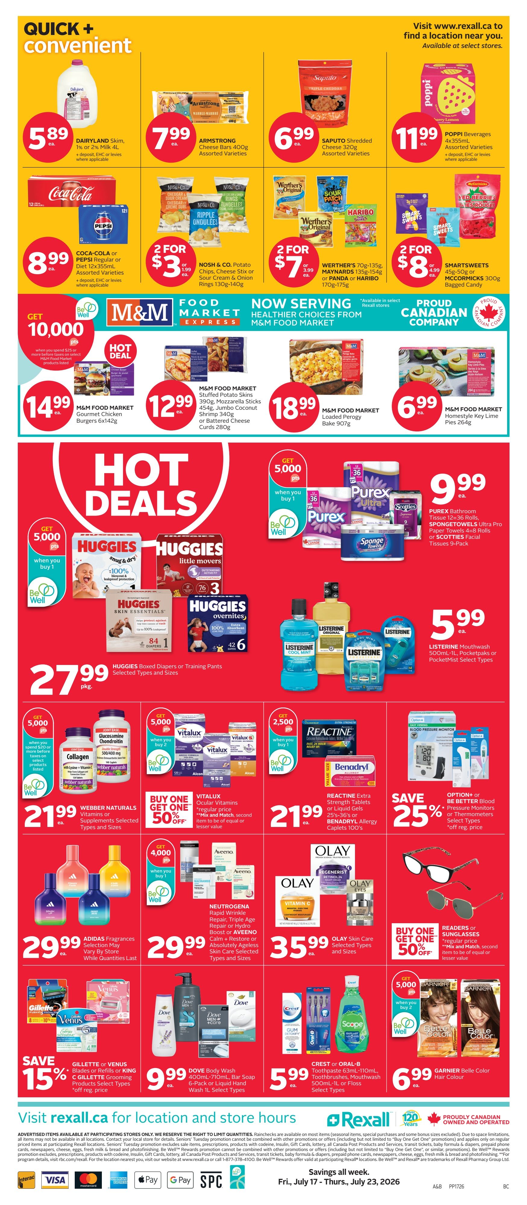 Rexall (BC) Flyer July 17 to 23
