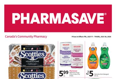 Pharmasave (ON & West) Flyer July 17 to 30