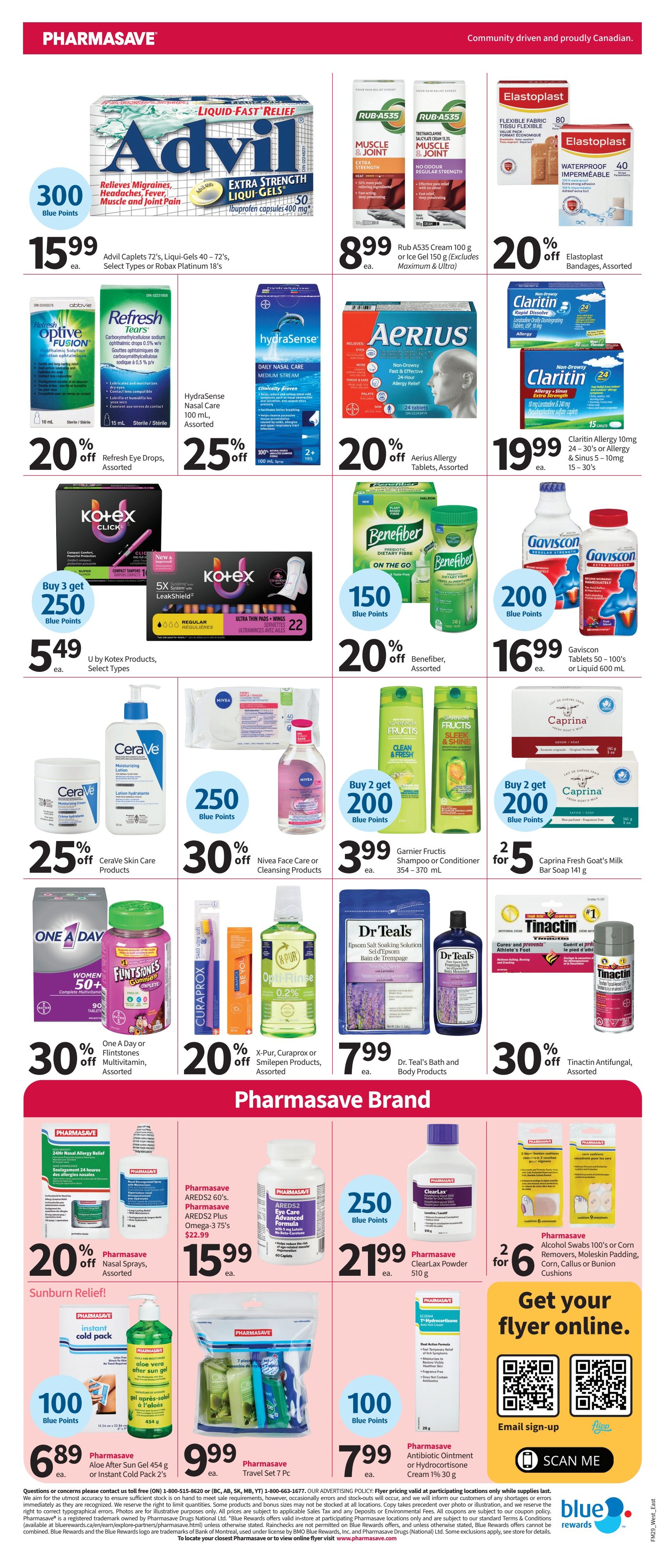 Pharmasave (ON & West) Flyer July 17 to 30