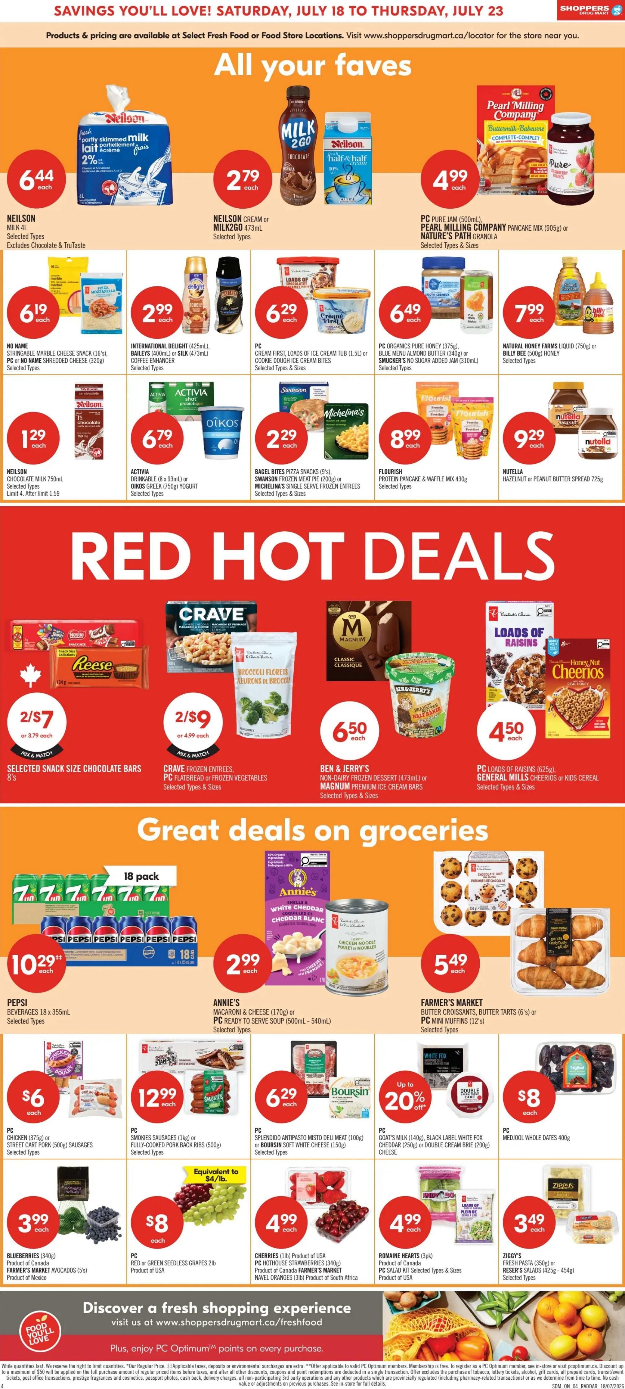 Shoppers Drug Mart (ON) Flyer July 18 to 23