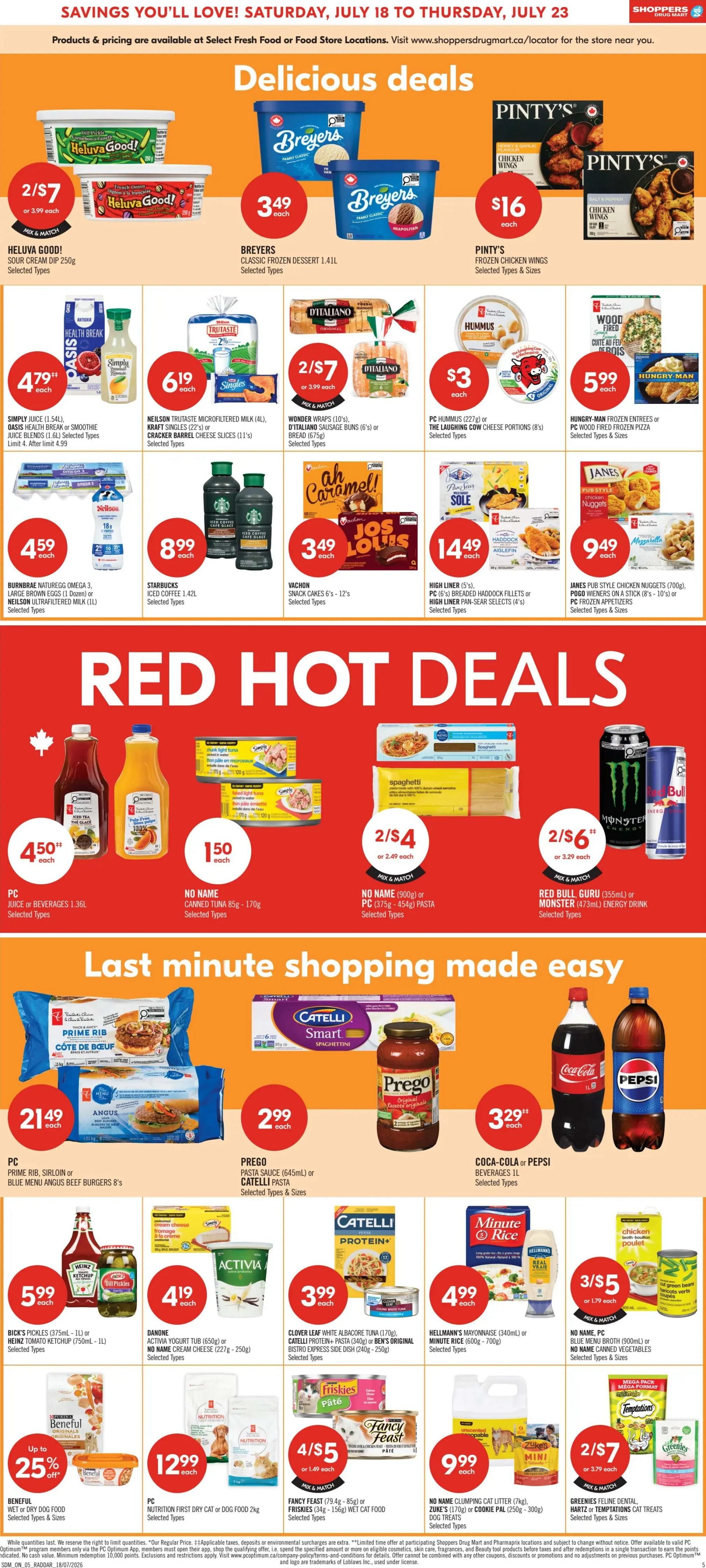 Shoppers Drug Mart (ON) Flyer July 18 to 23