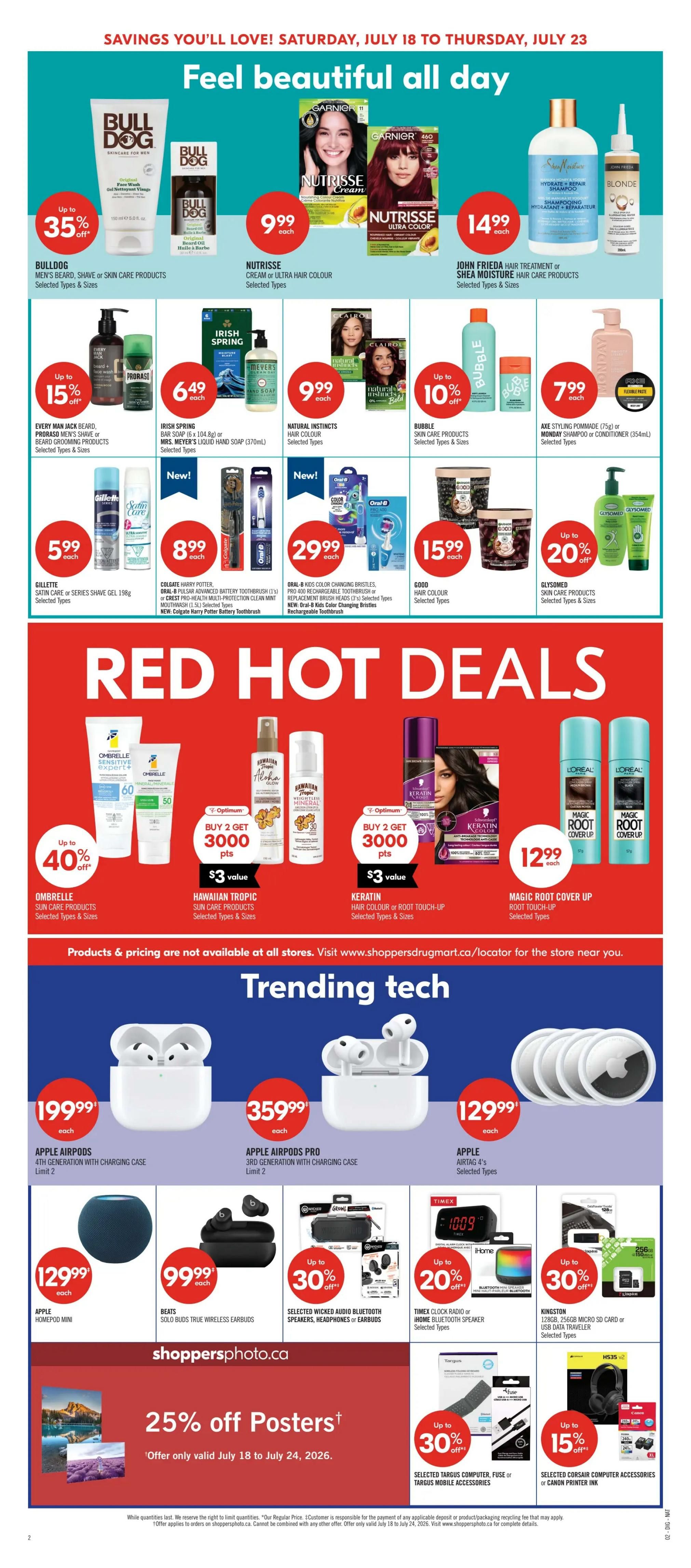 Shoppers Drug Mart (ON) Flyer July 18 to 23