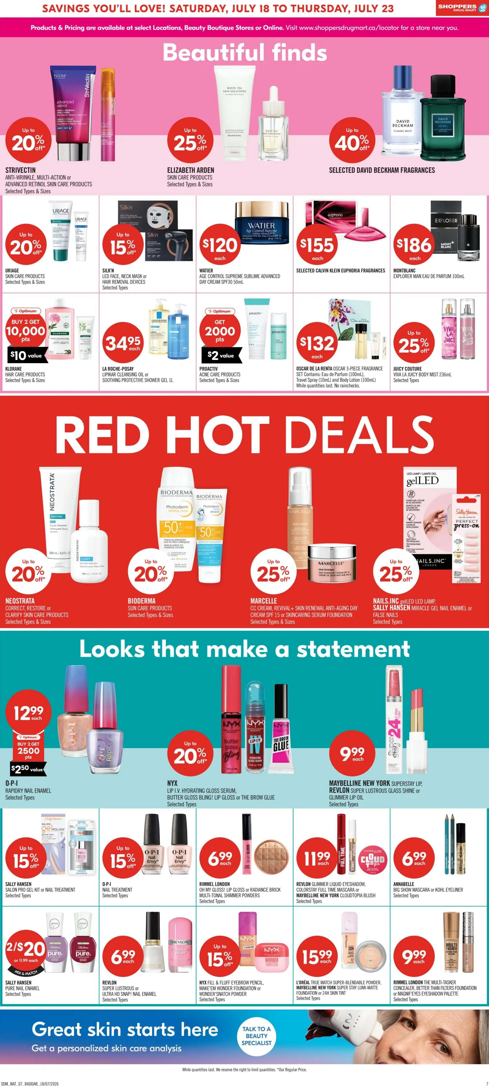 Shoppers Drug Mart (ON) Flyer July 18 to 23