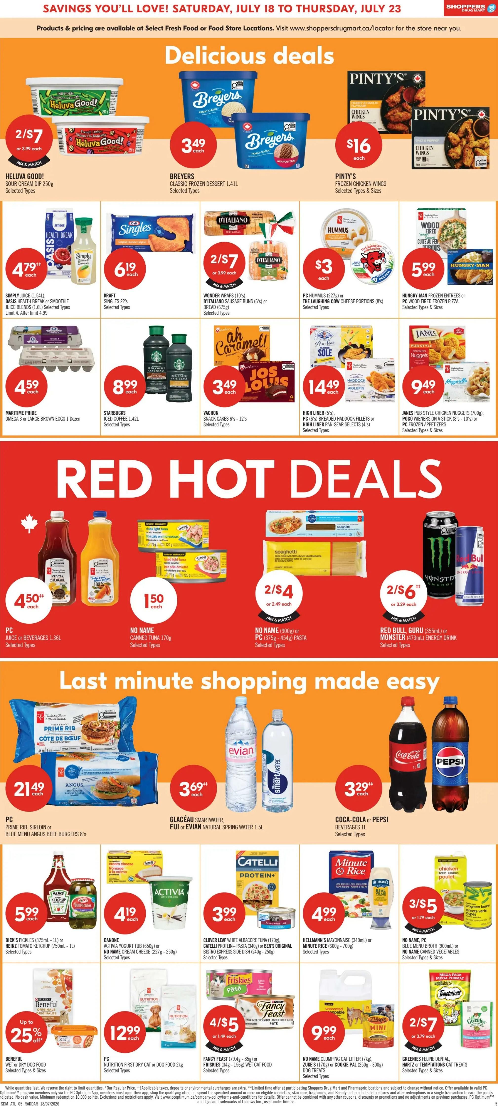 Shoppers Drug Mart (Atlantic) Flyer July 18 to 23