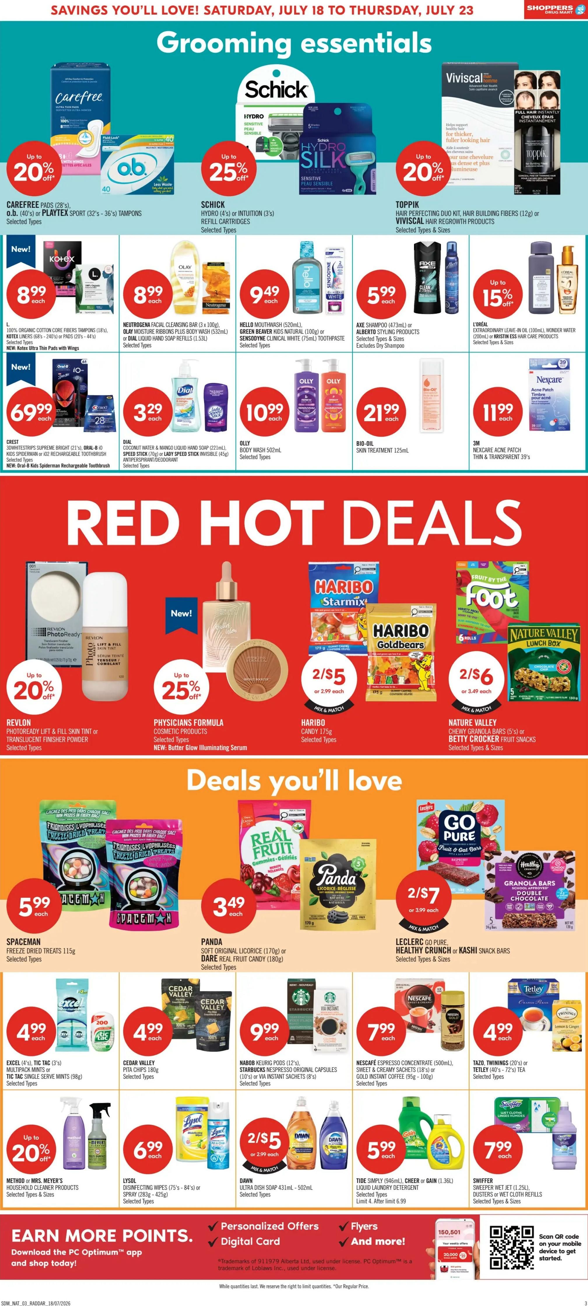 Shoppers Drug Mart (West) Flyer July 18 to 23